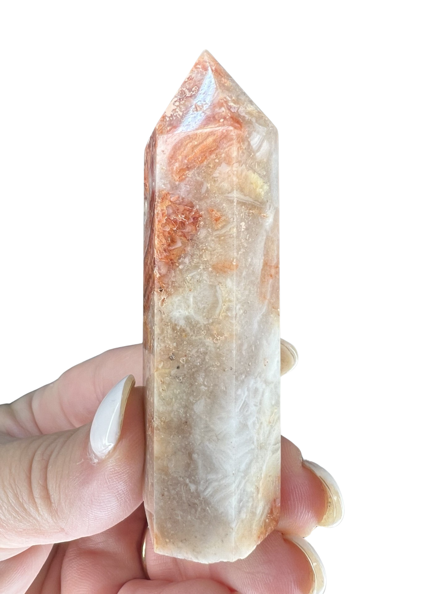 Mexican Lace Agate Tower