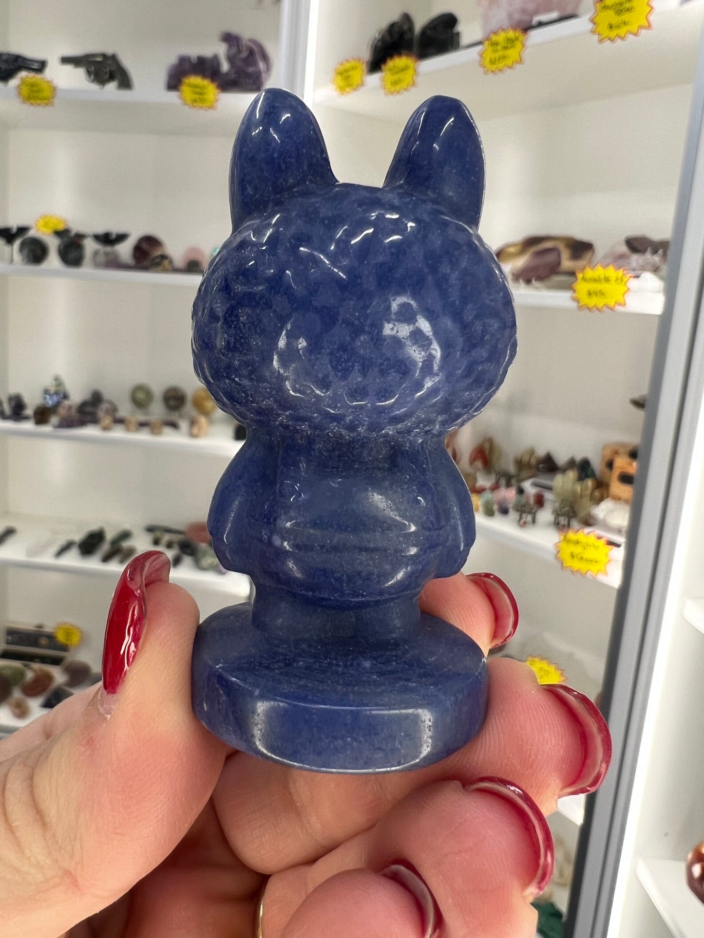 Blue Aventurine Labubu