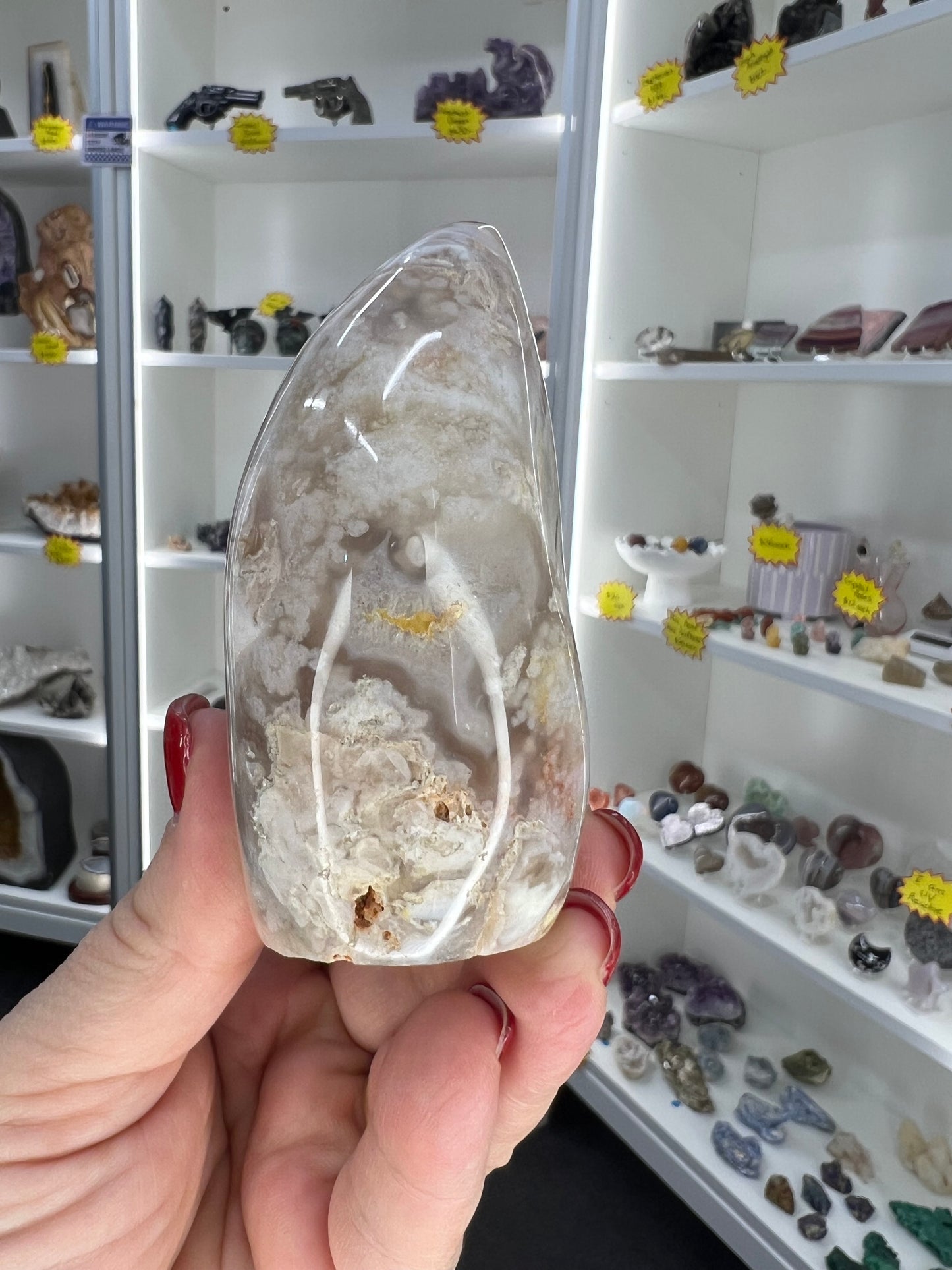 Flower Agate Freeform
