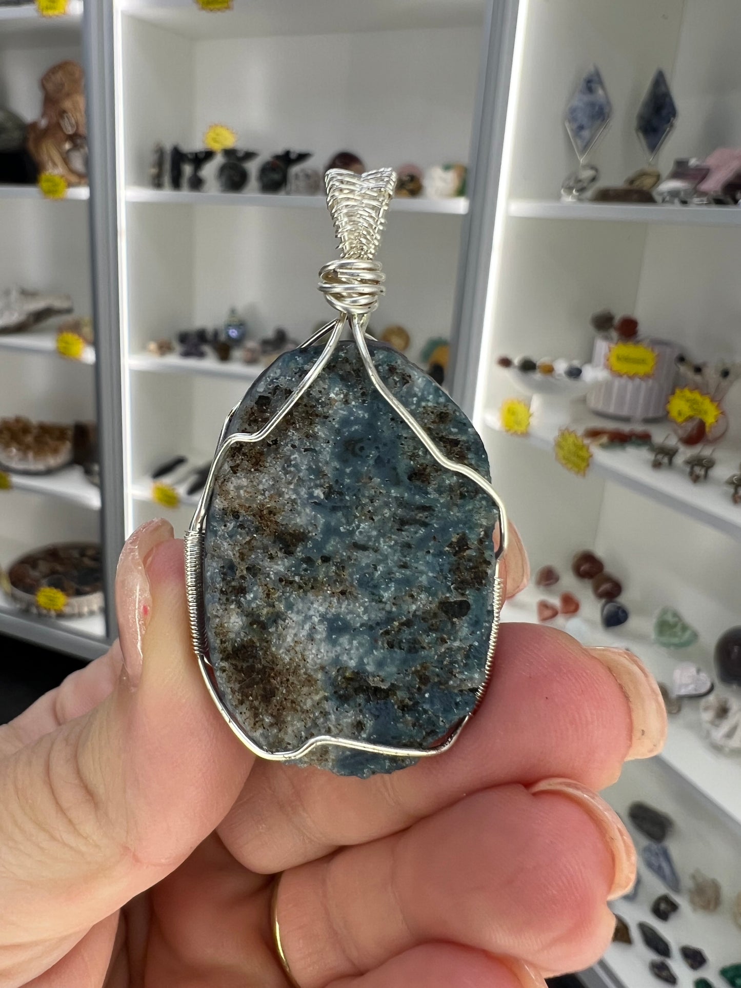Amethyst Cluster Pendant