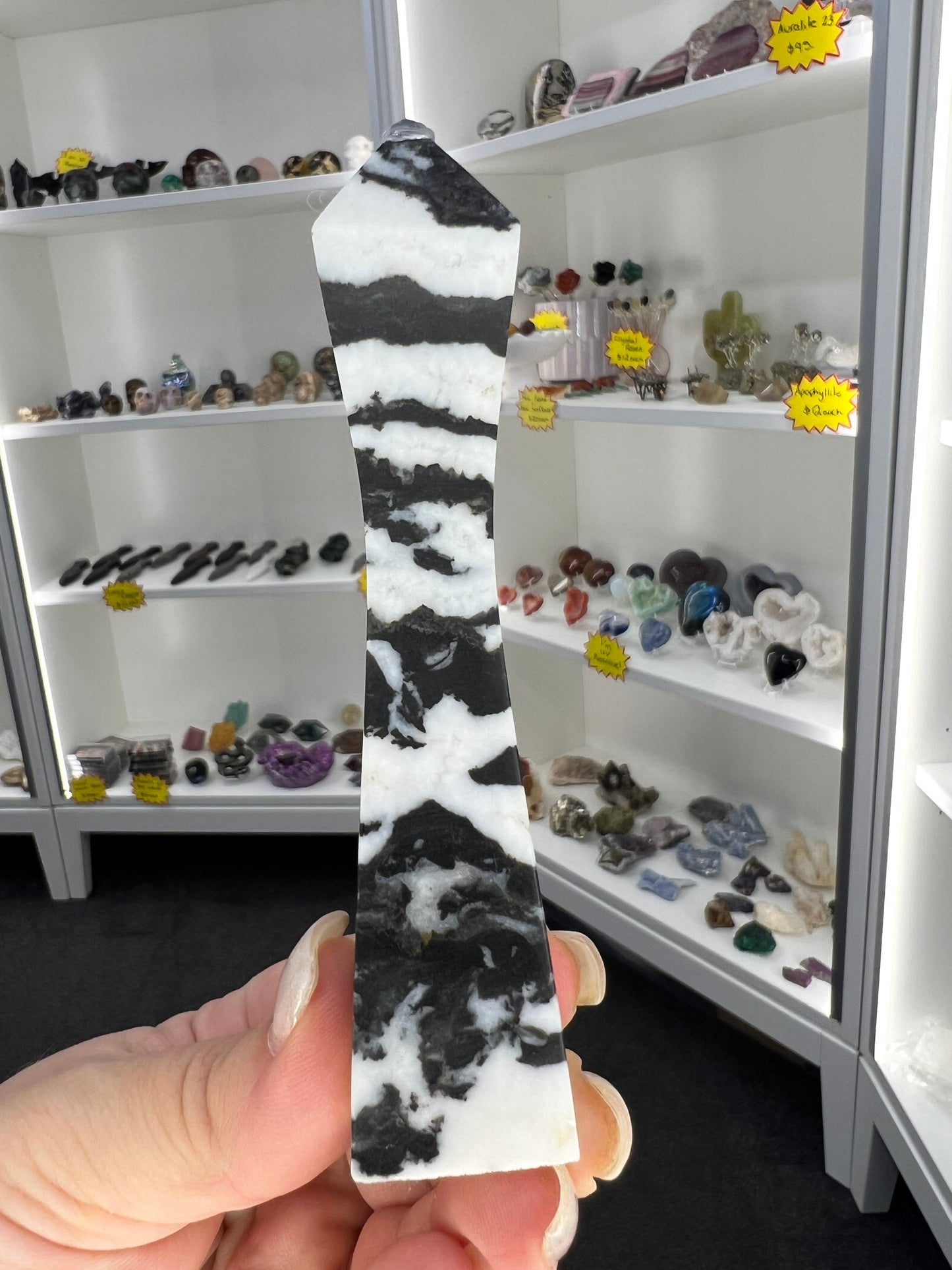 Zebra Jasper Tower