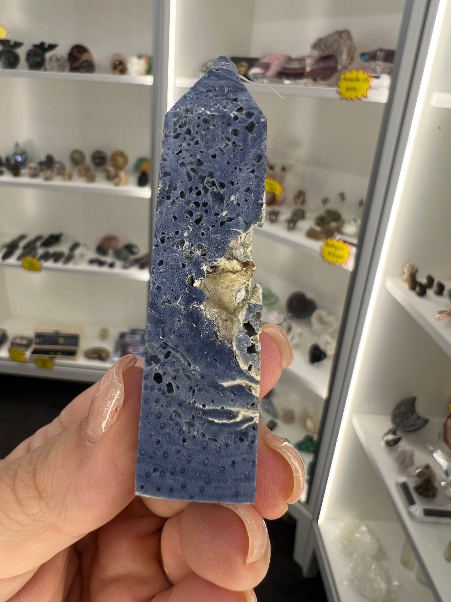 Blue Coral Jade Tower