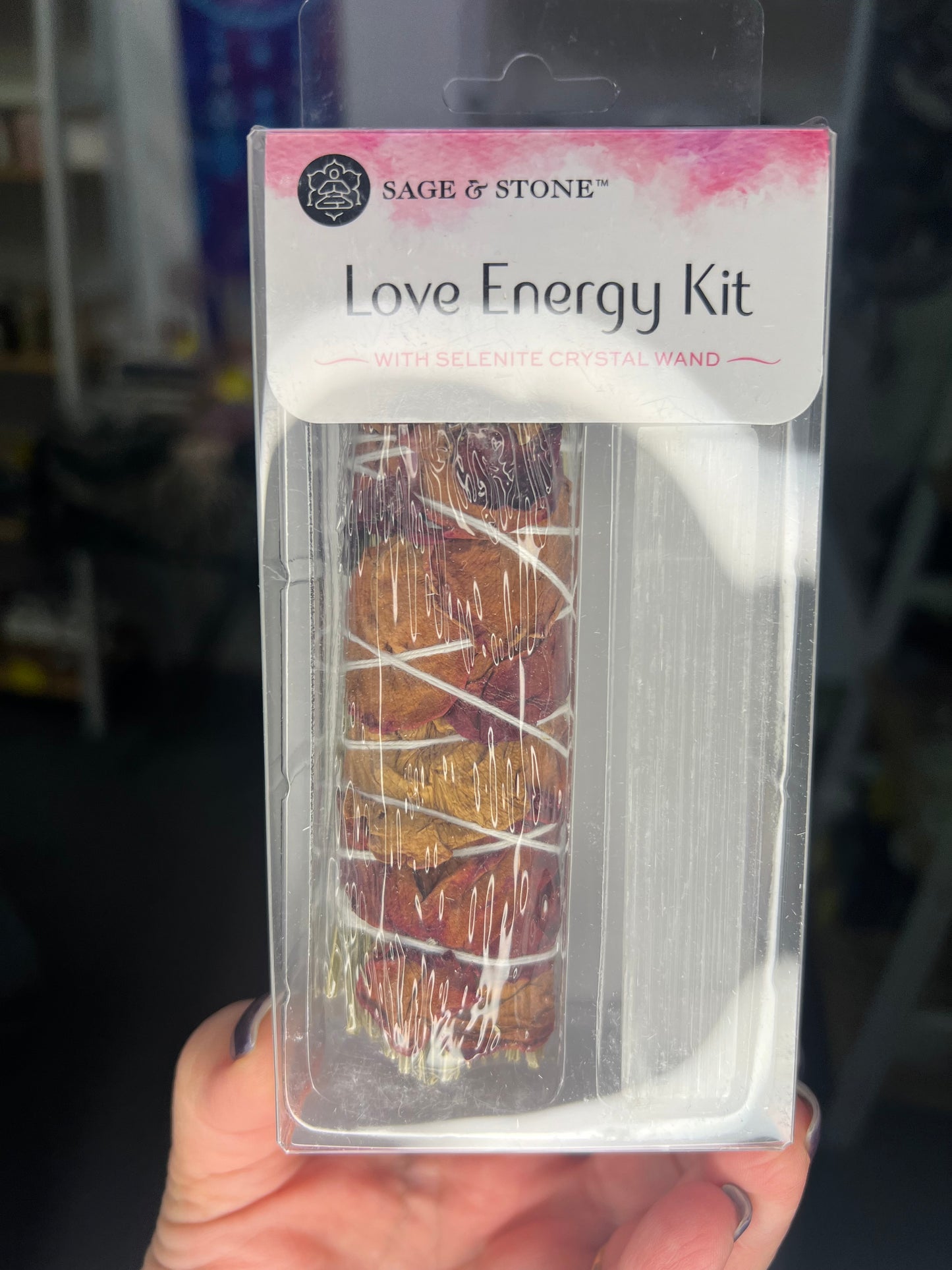 Sage and Selenite Love Energy Kit
