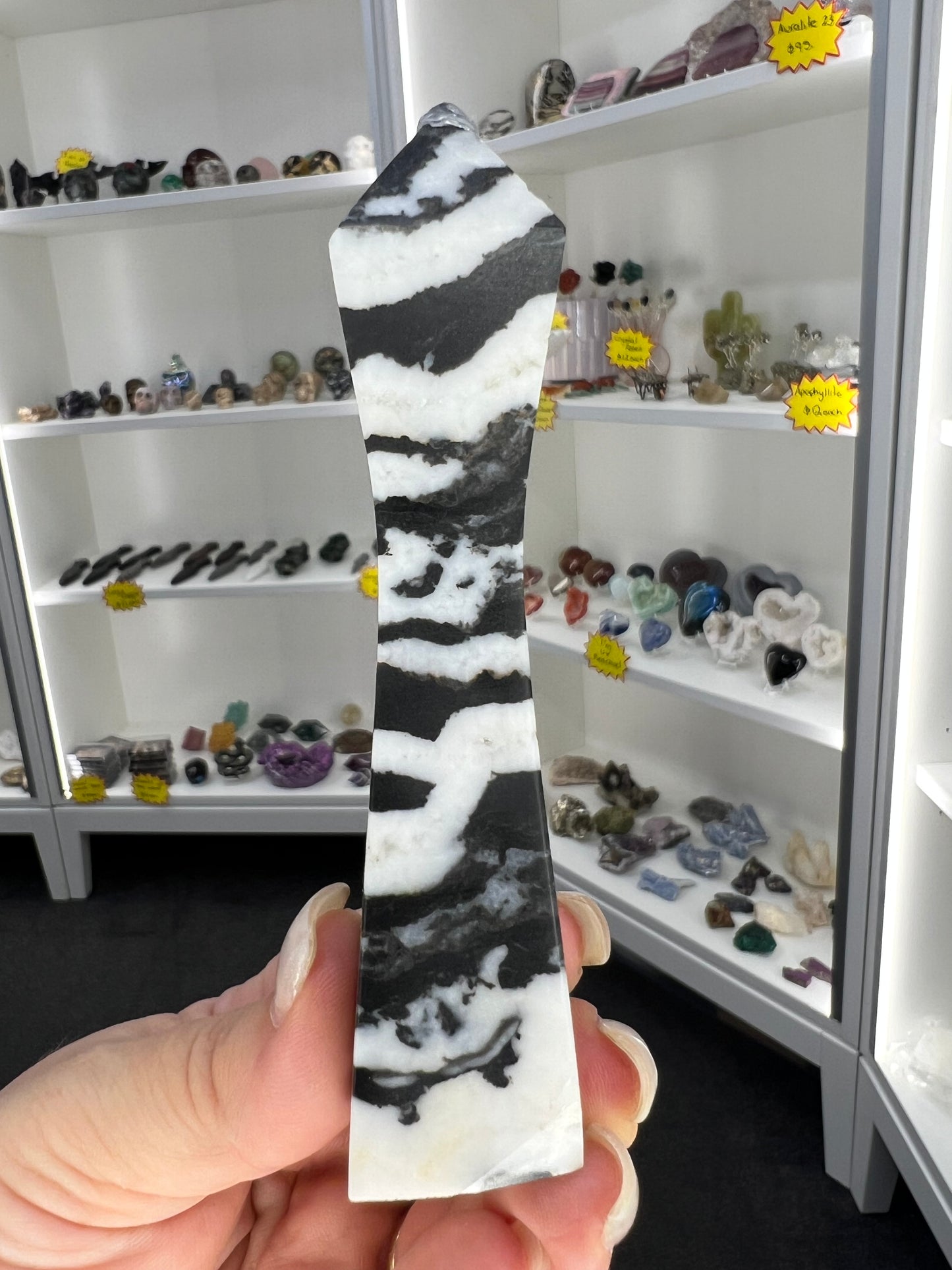 Zebra Jasper Tower