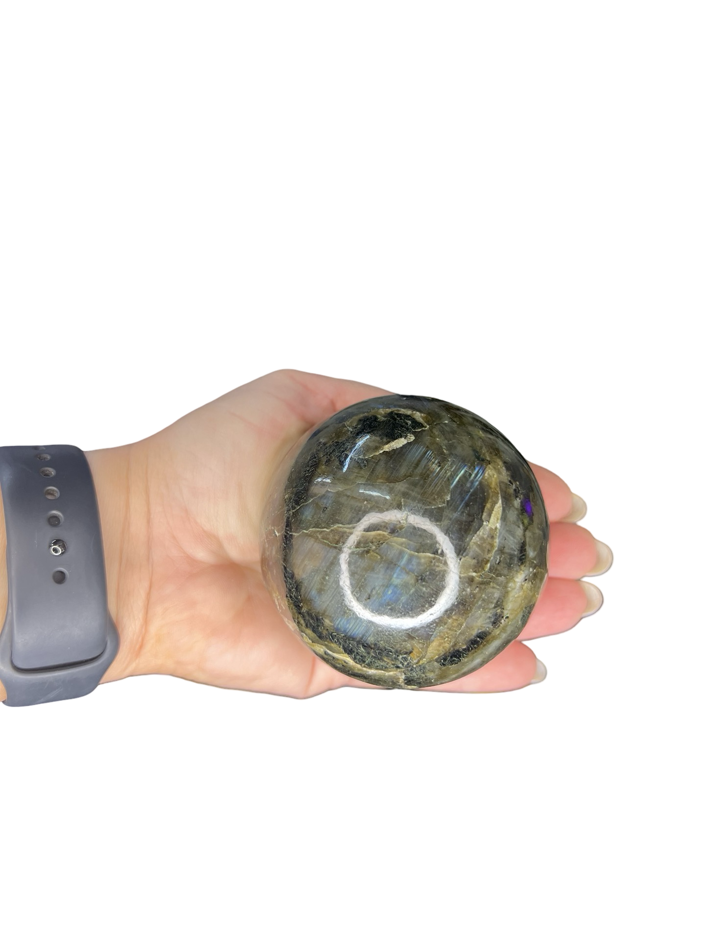 Labradorite Sphere with Stand