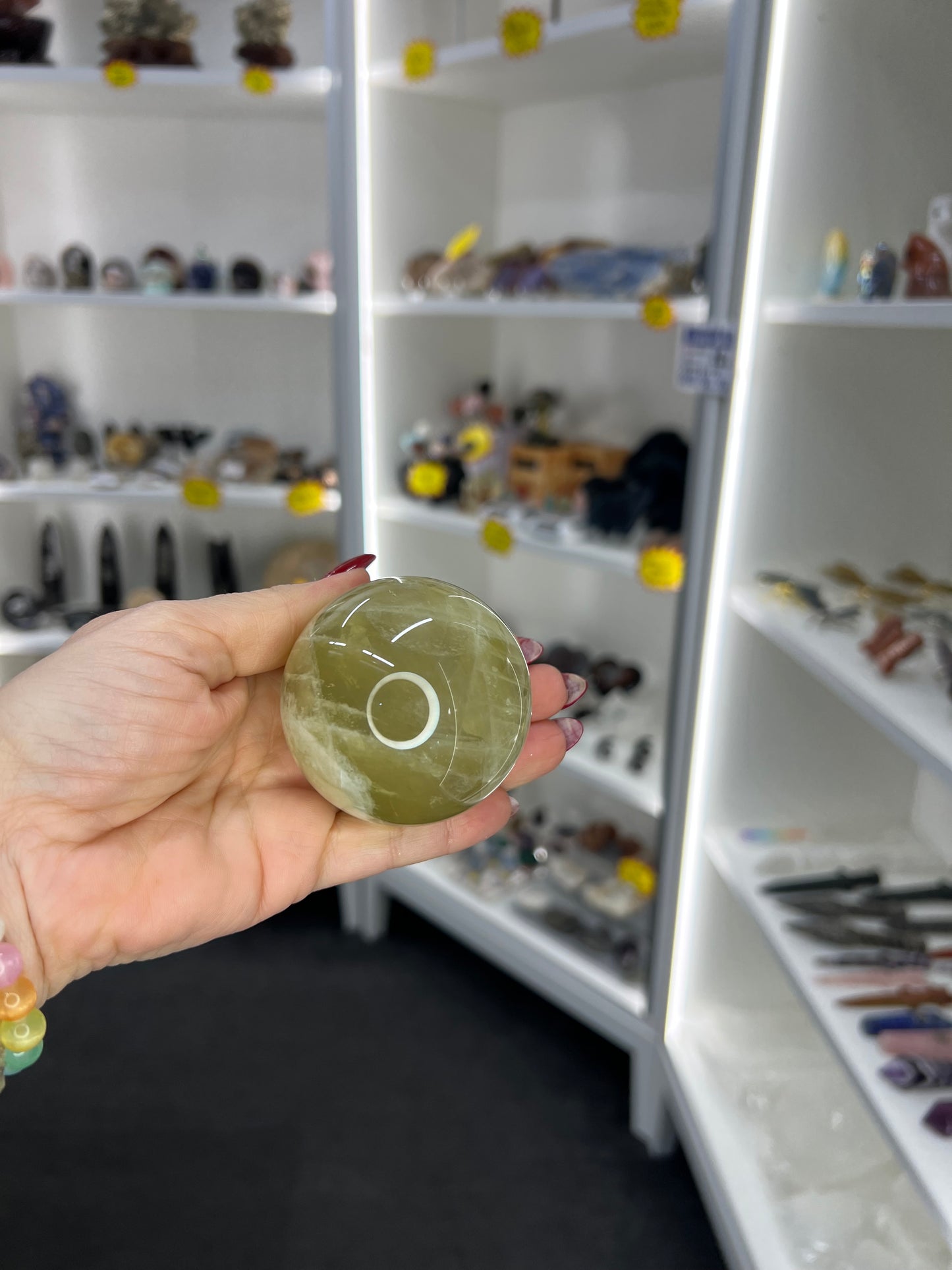 Citrine Sphere with Stand