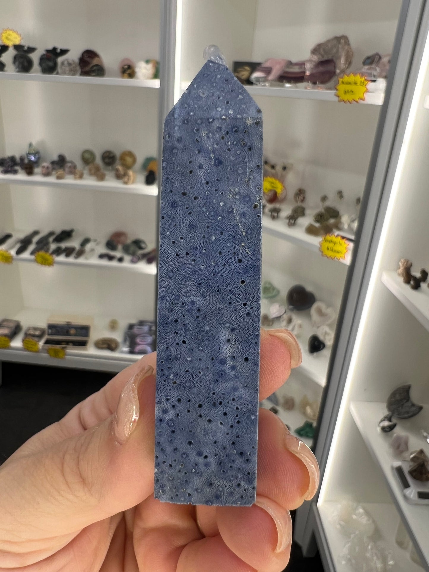 Blue Coral Jade Tower
