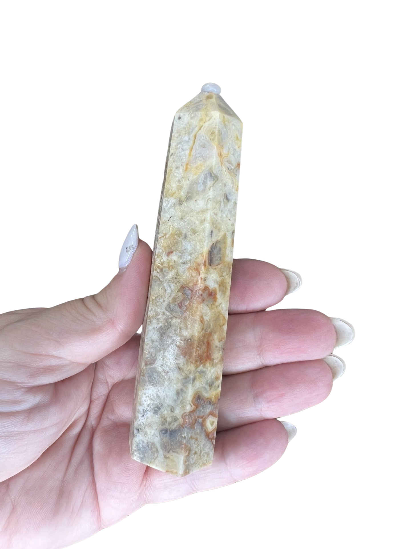 Crazy Lace Agate Tower