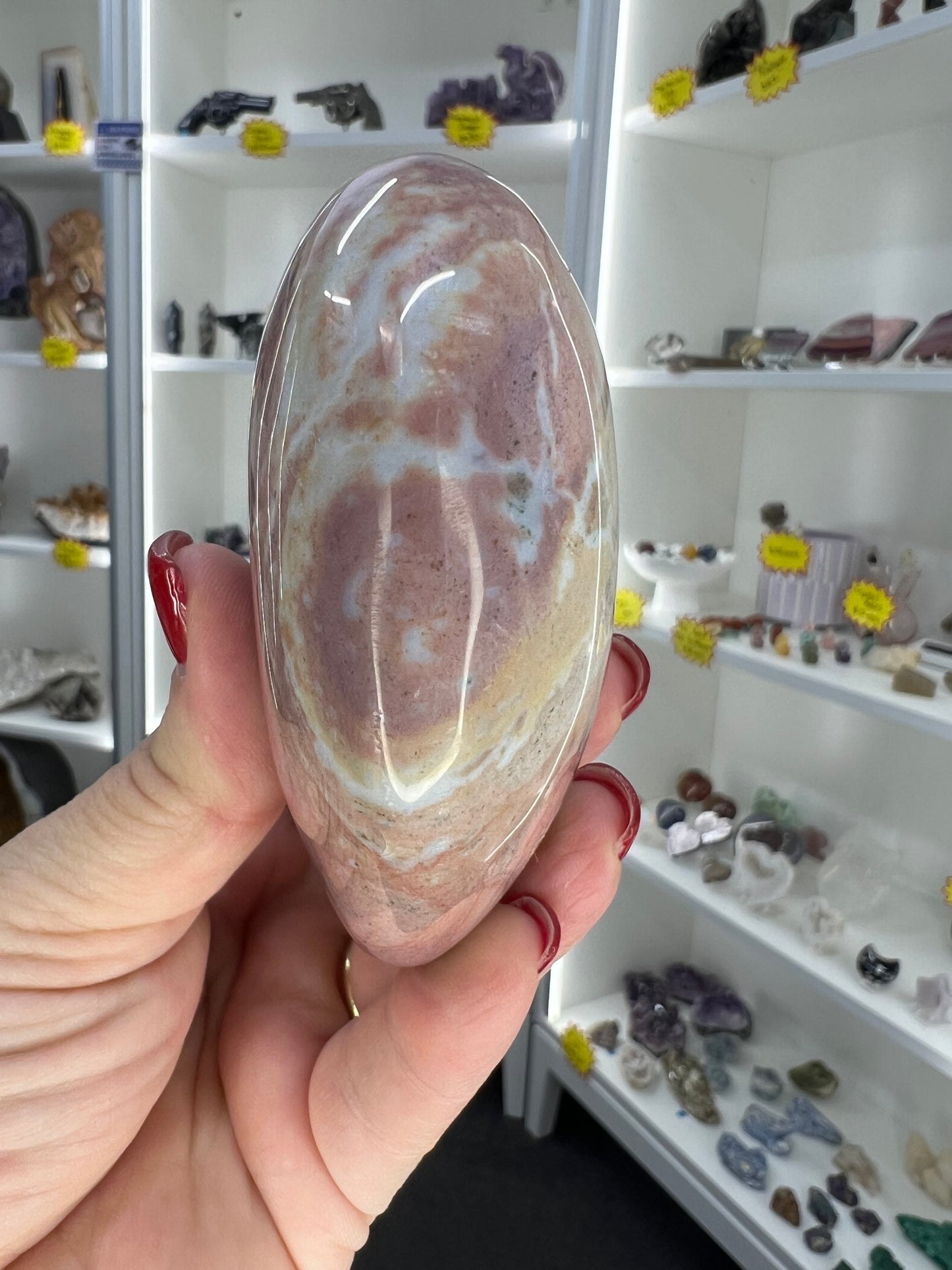 Ocean Jasper Heart
