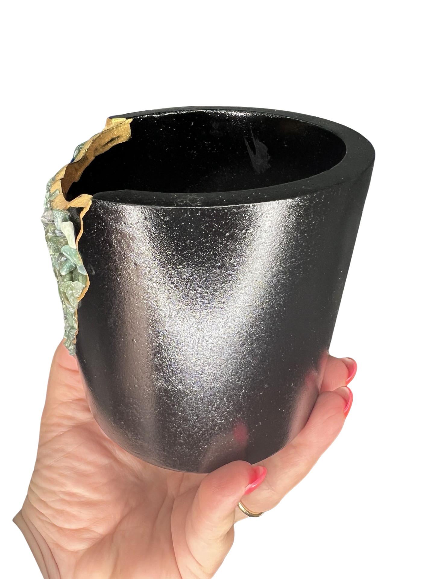 Green Aventurine Pot