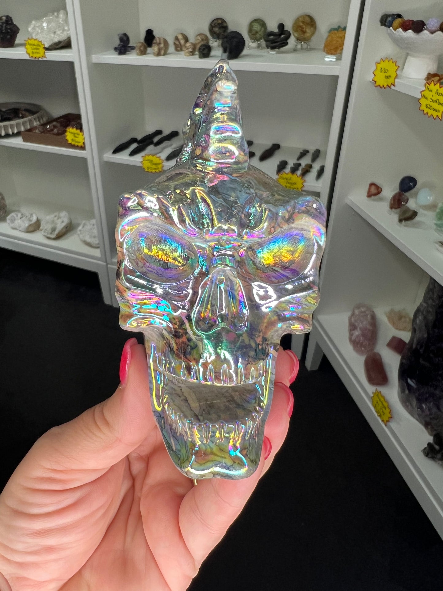 Aura Picasso Jasper Skull