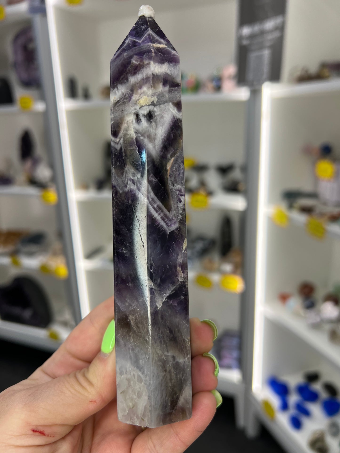 Chevron / Dream Amethyst Tower