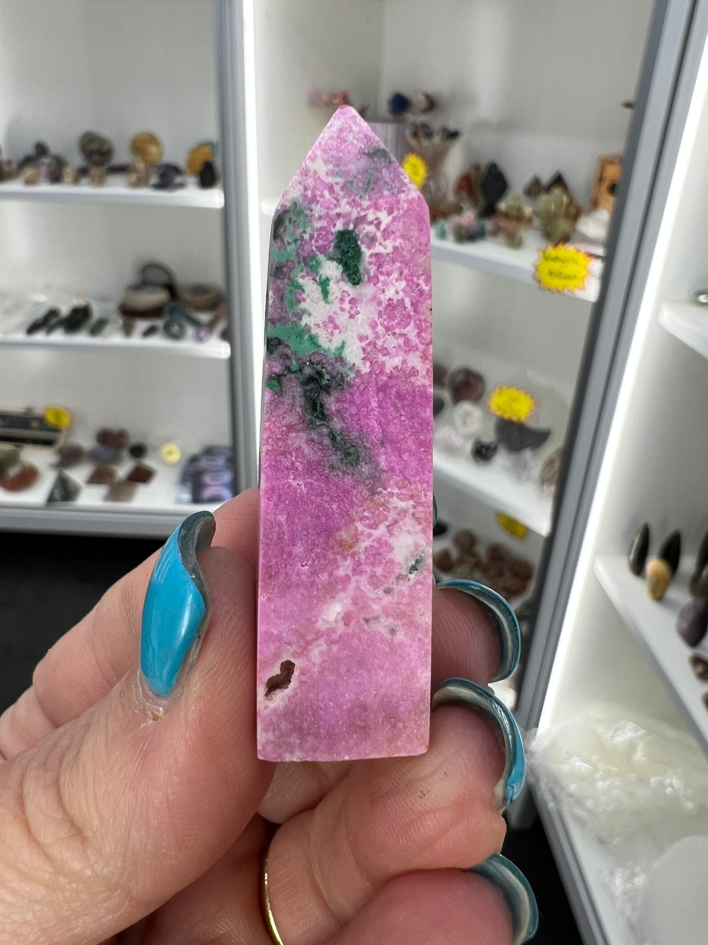 Cobalto Calcite Point