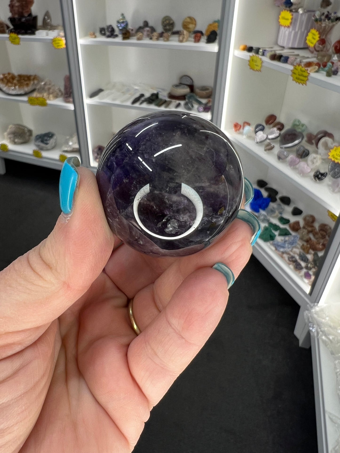 Amethyst Sphere with Stand