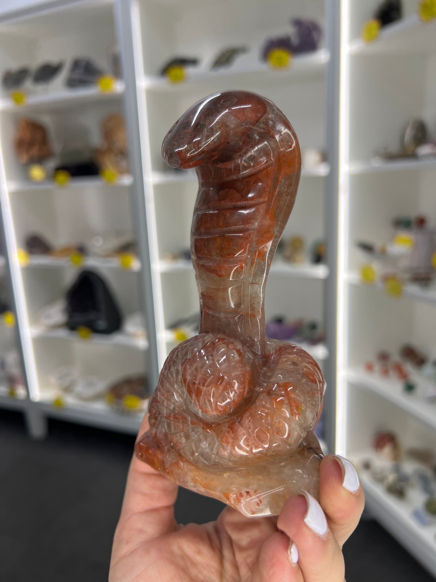 Fire Quartz Cobra / Snake