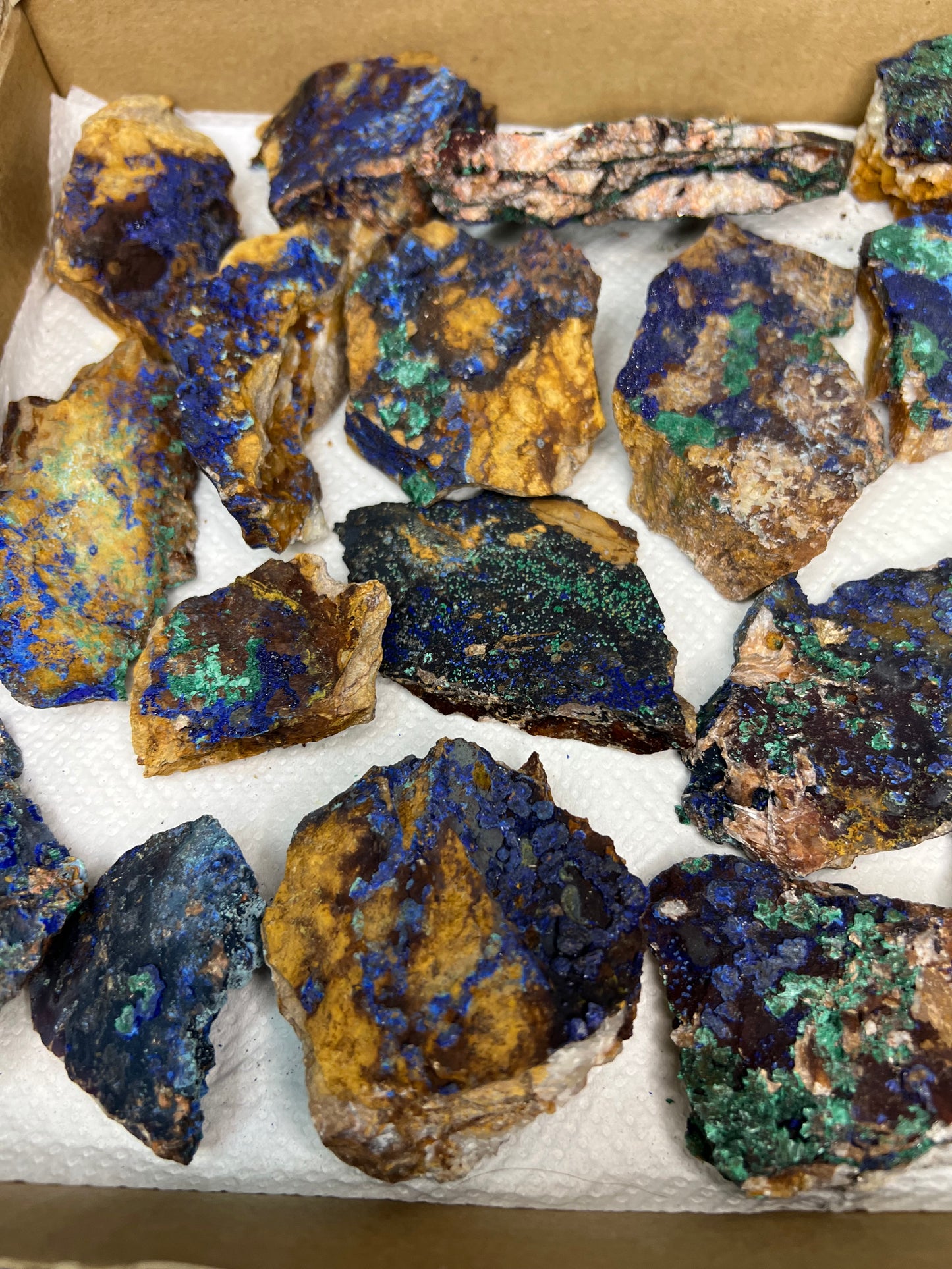 Azurite / Malachite Raw