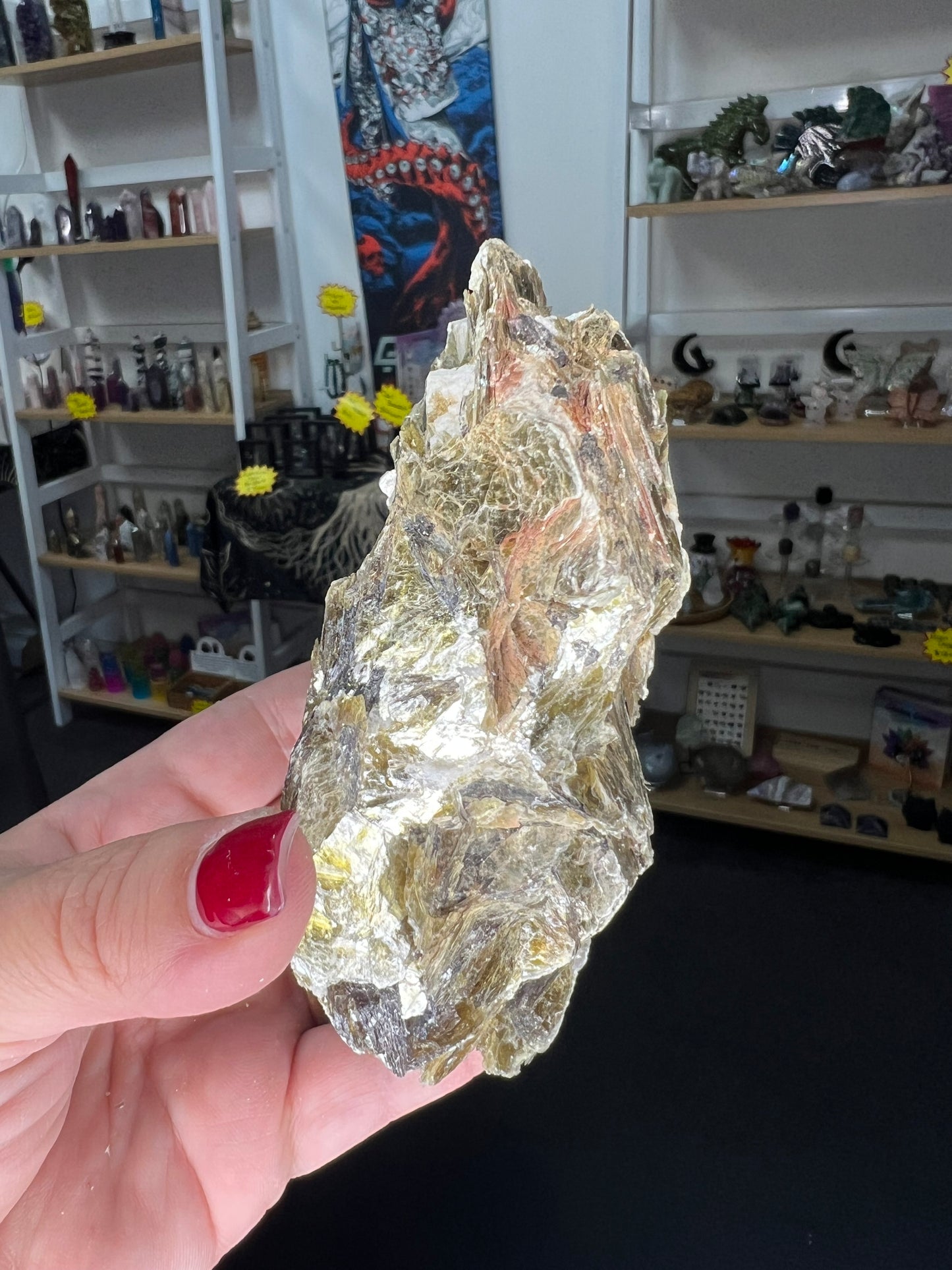 Golden Mica Specimen