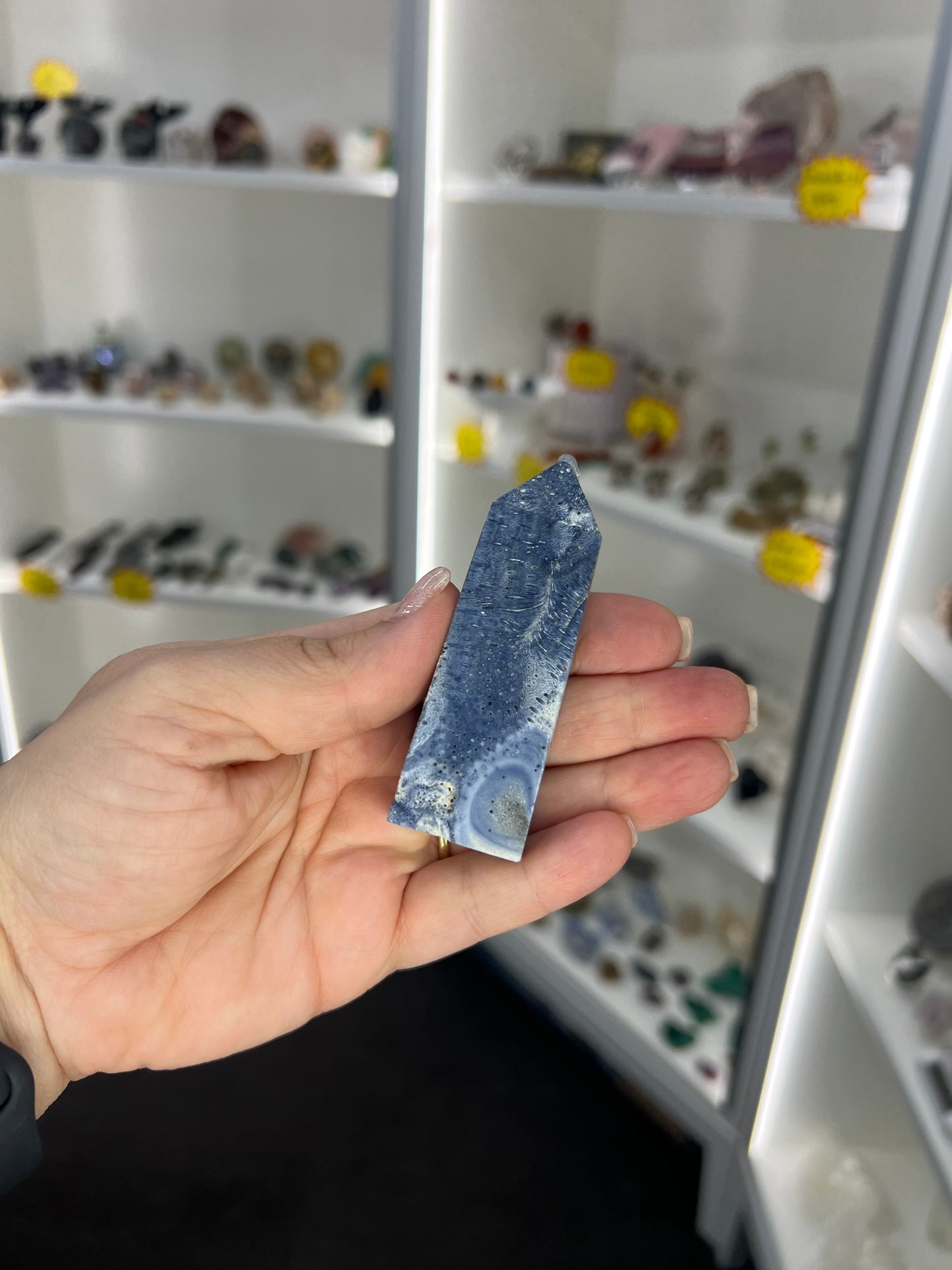 Blue Coral Jade Tower