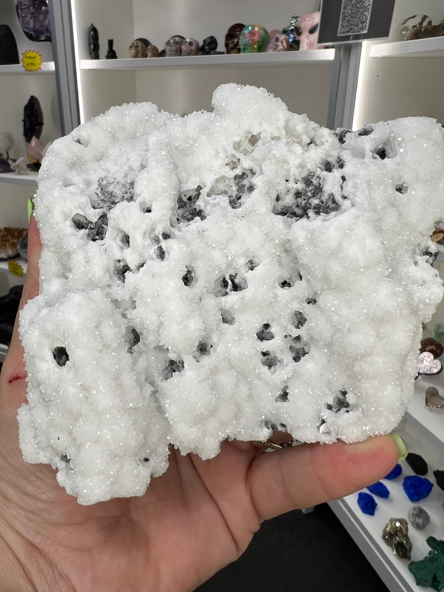 Himalayan Snow Quartz Specimen