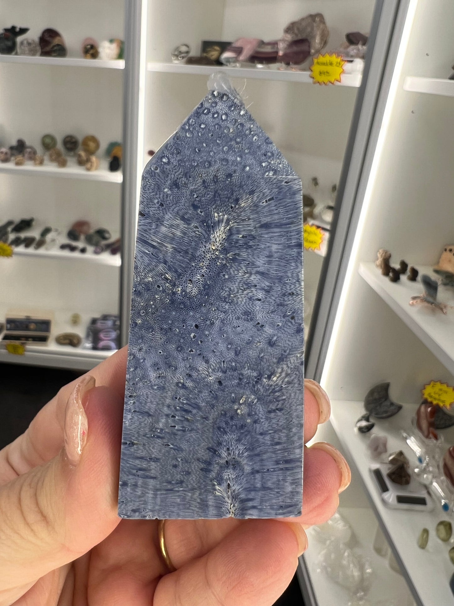 Blue Coral Jade Tower