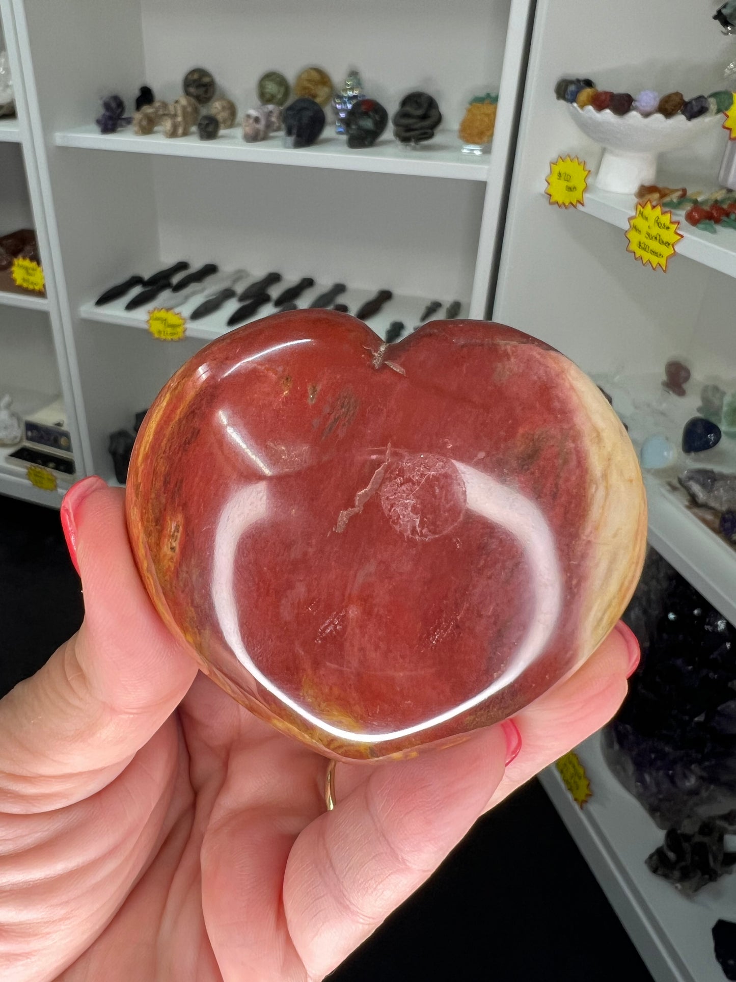 Petrified Wood Heart