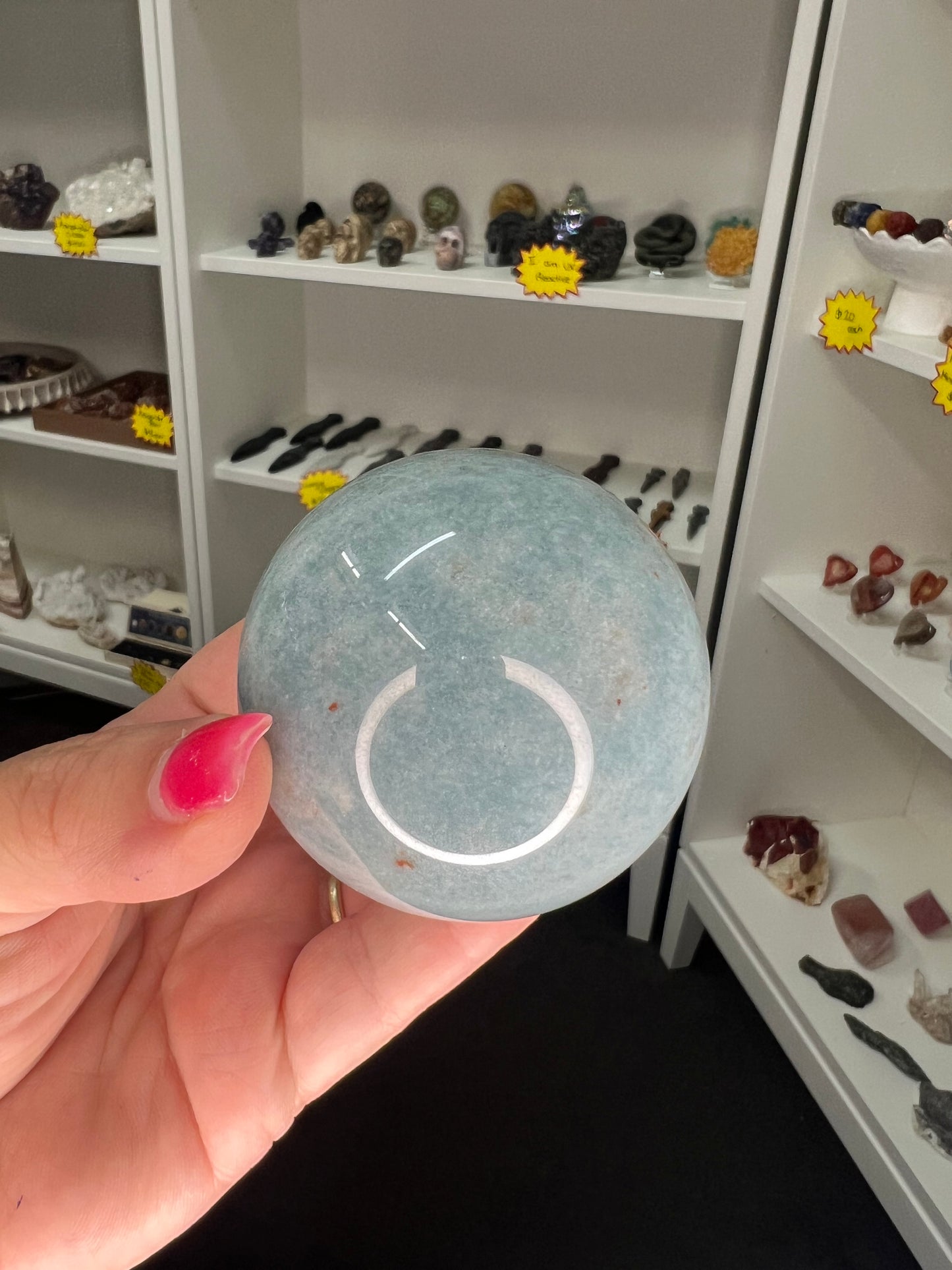Trolleite Sphere with Stand