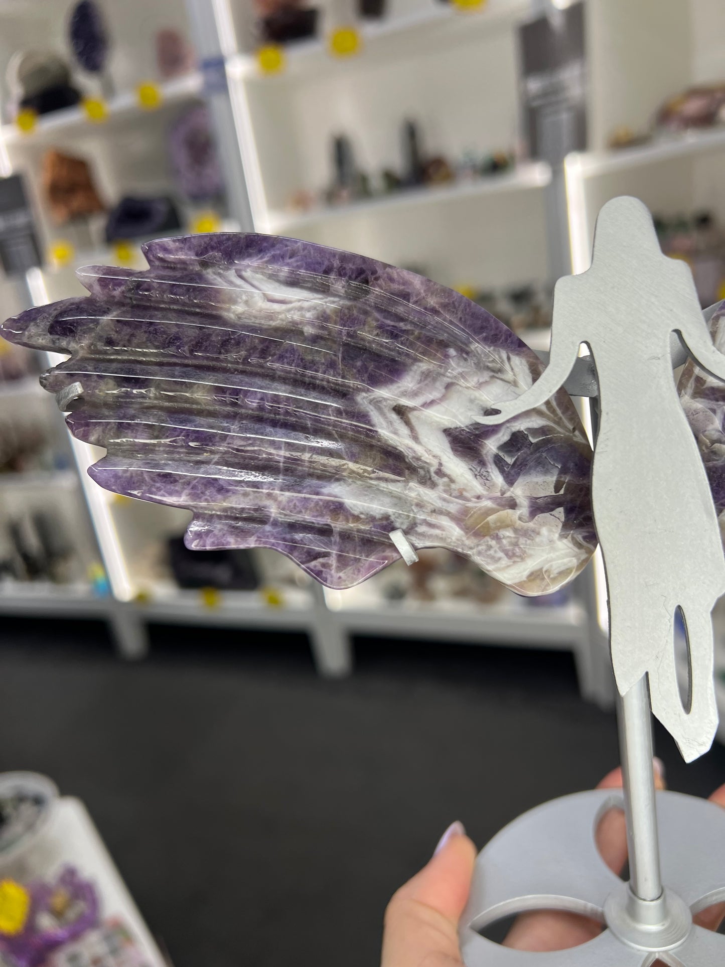 Chevron / Dream Amethyst Angel