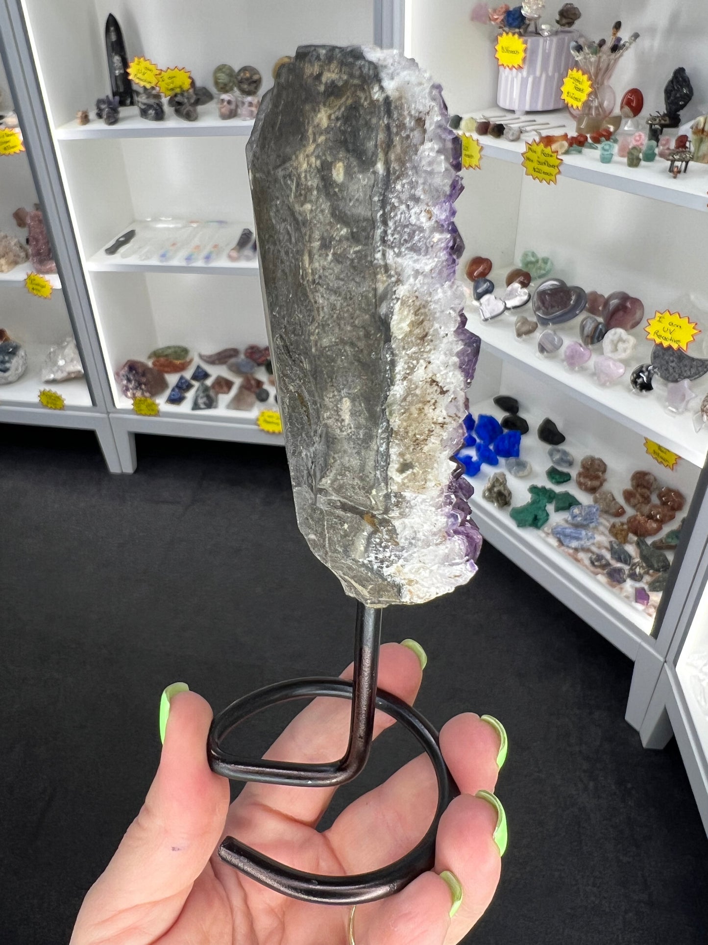 Amethyst Cluster on Stand