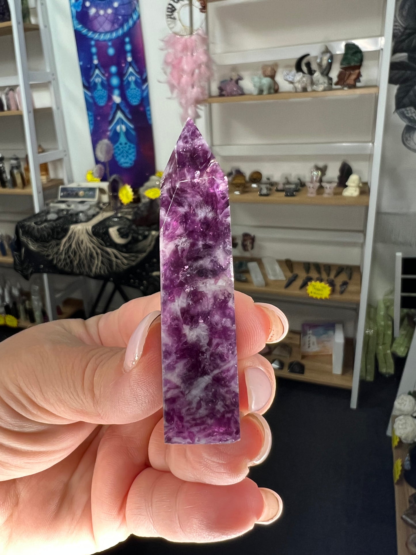 Lepidolite / Mica Tower
