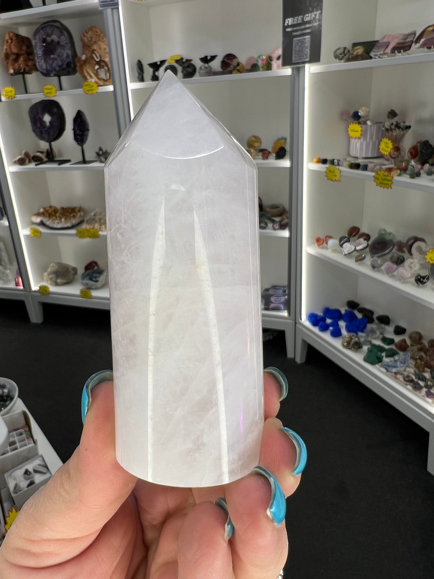 Rose Quartz Cylinder Point