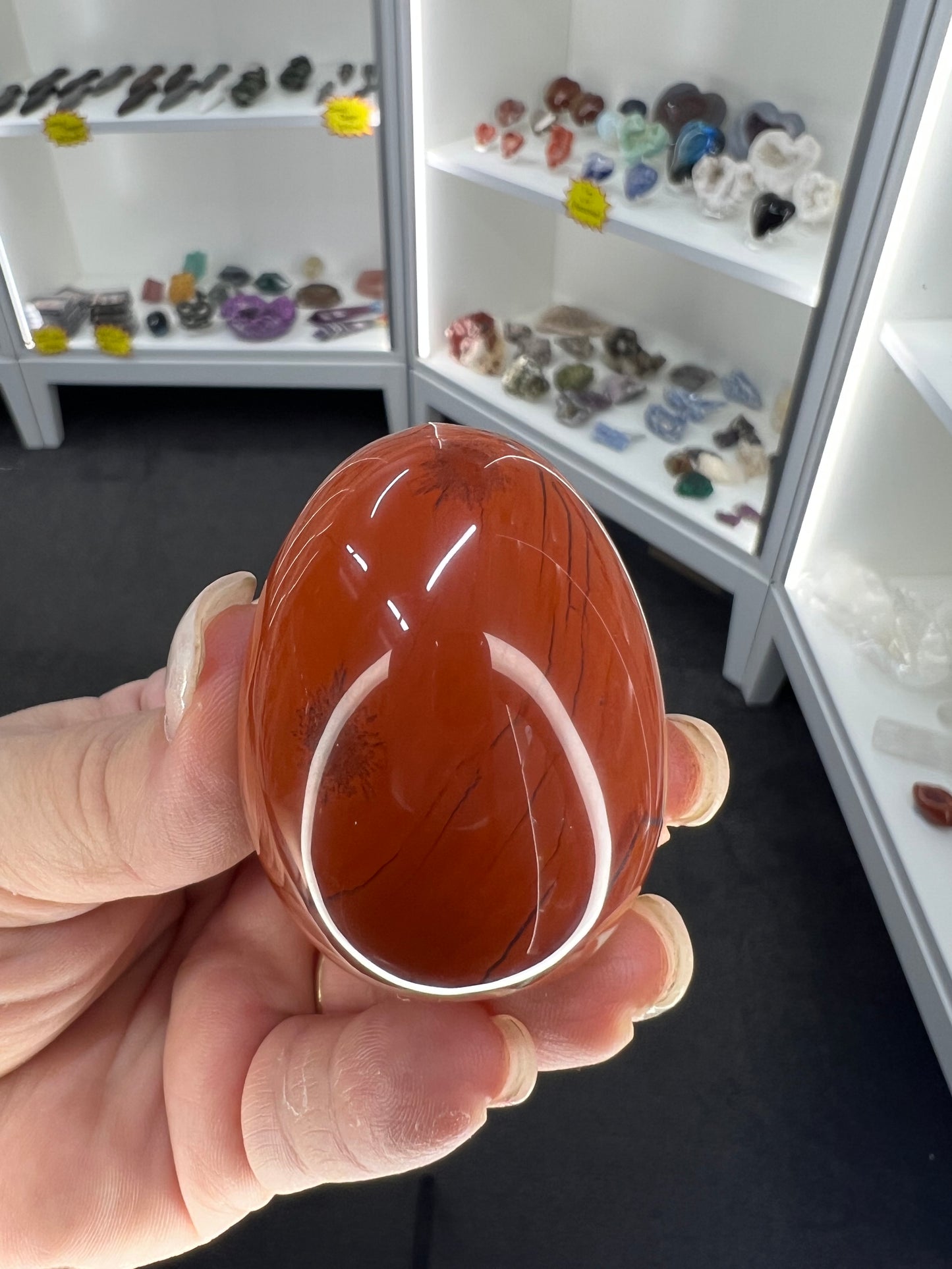Red Jasper Egg