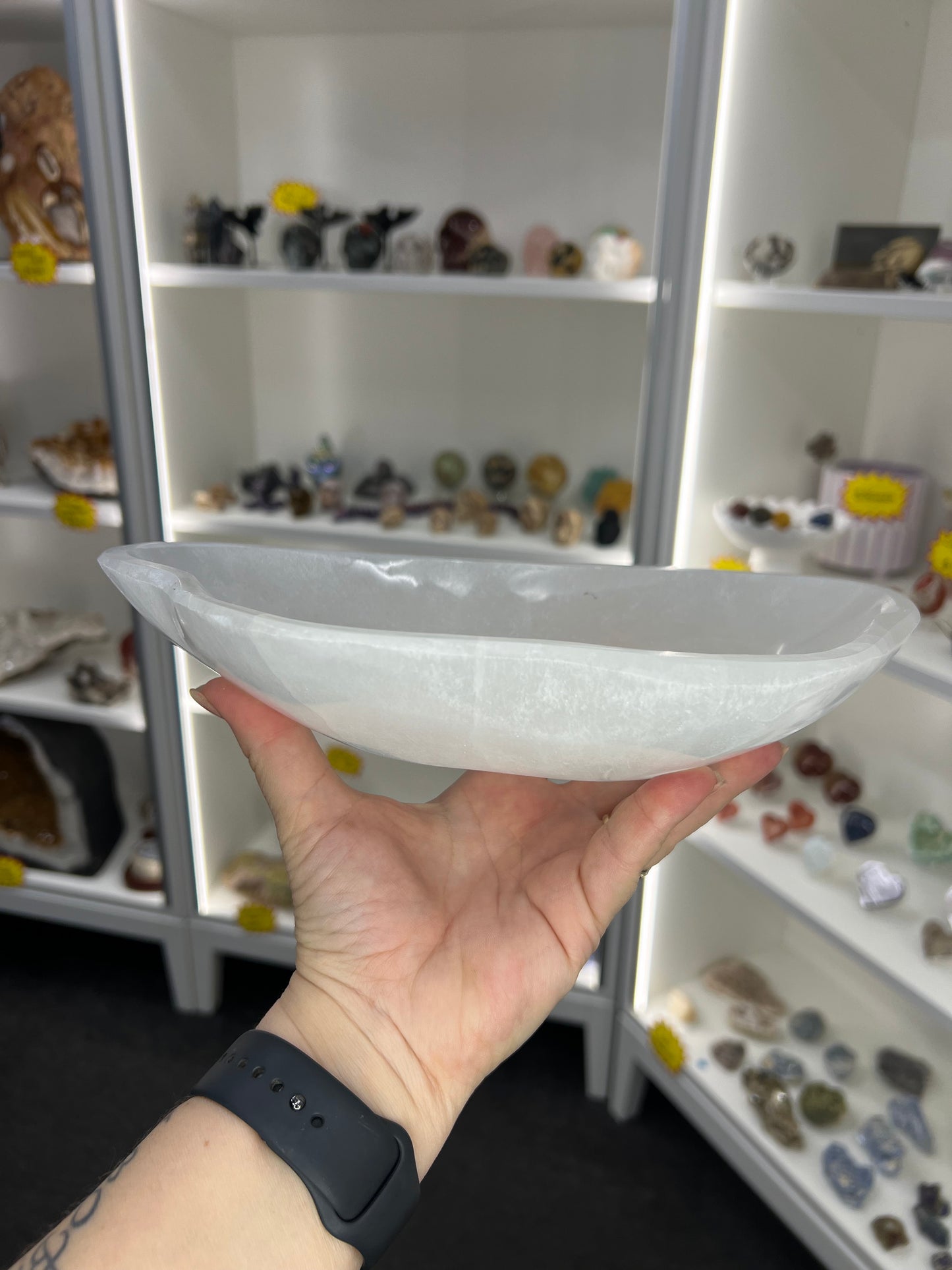 Selenite Tray