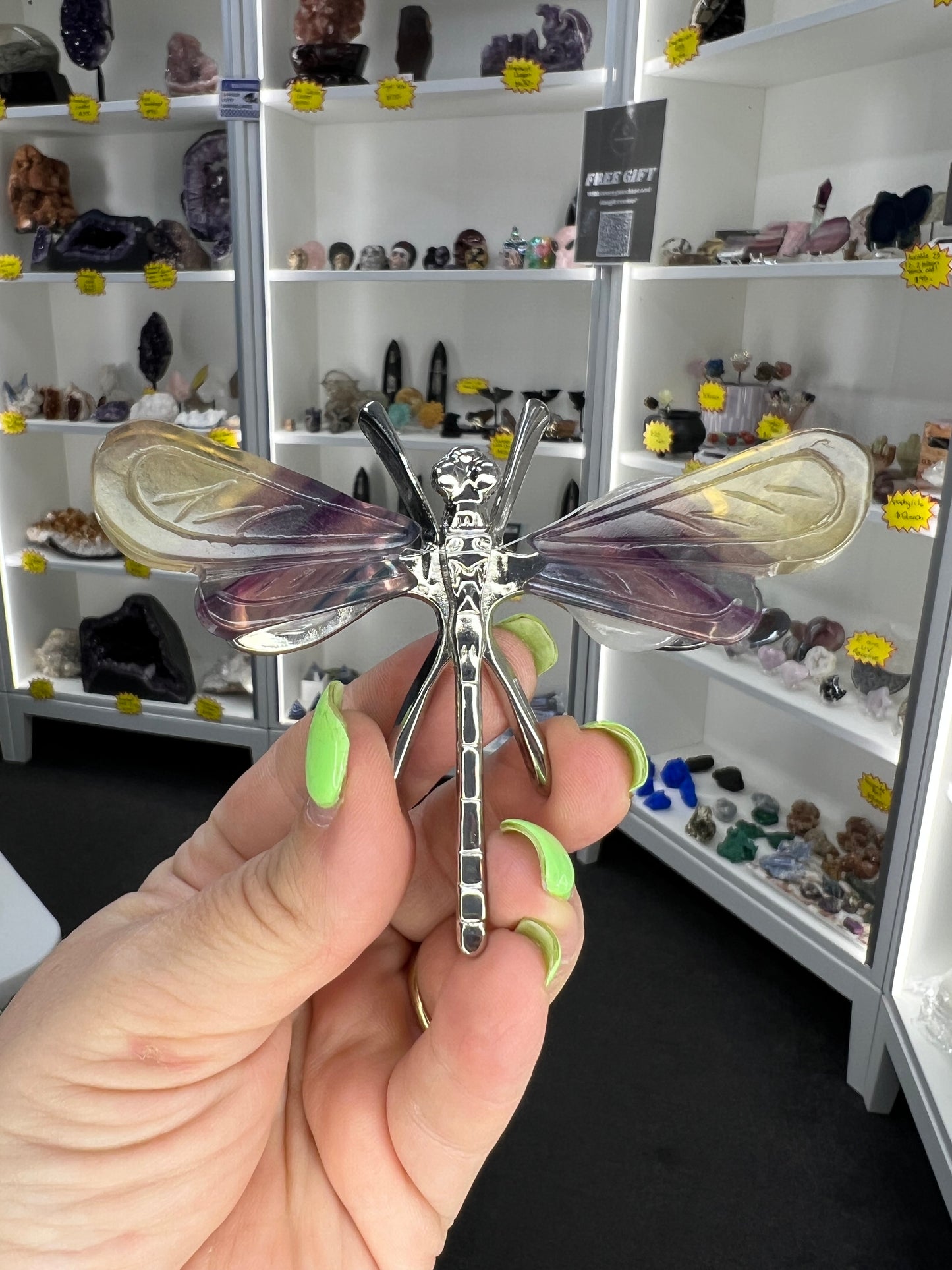 Fluorite Dragonfly
