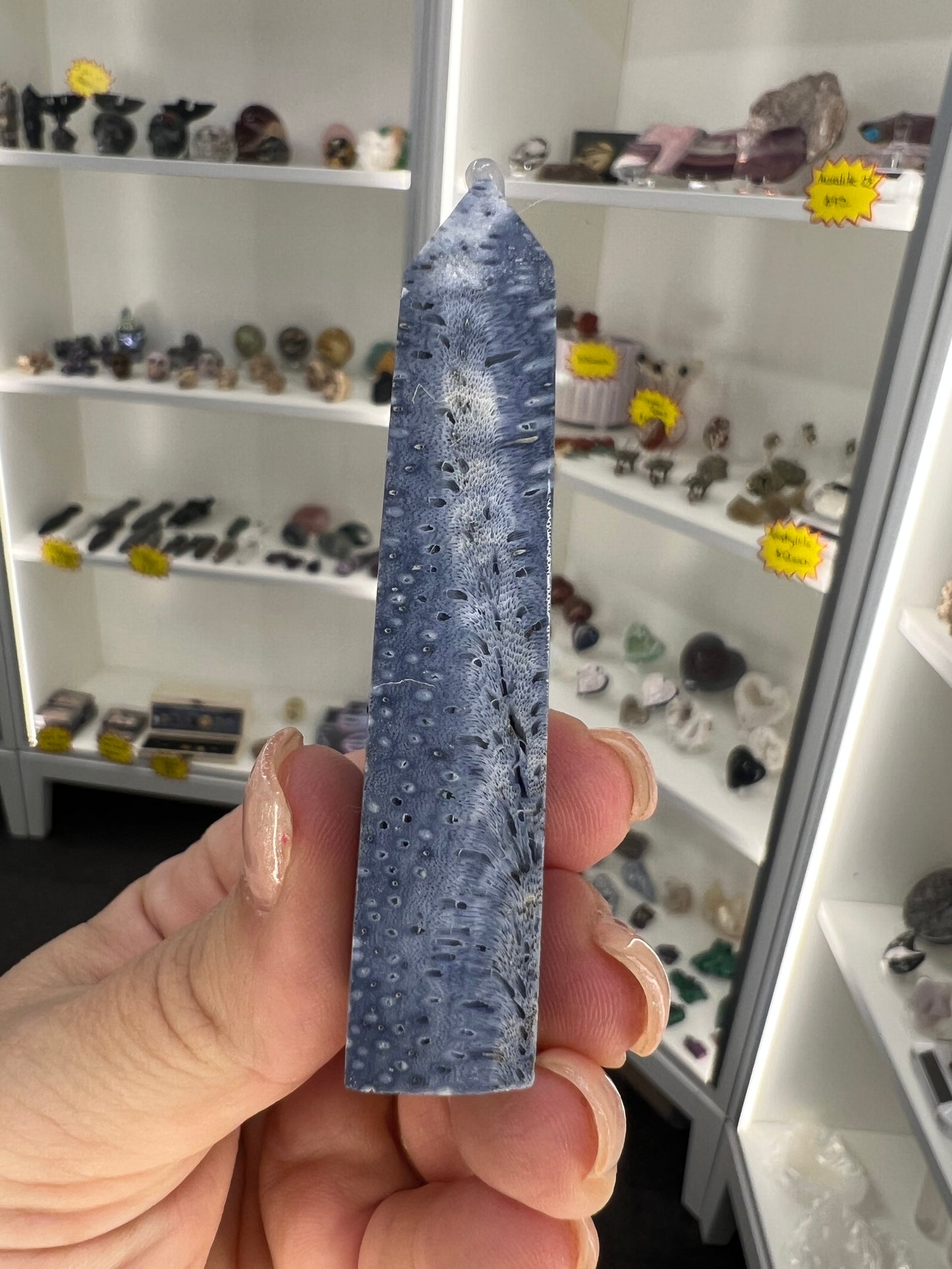 Blue Coral Jade Tower