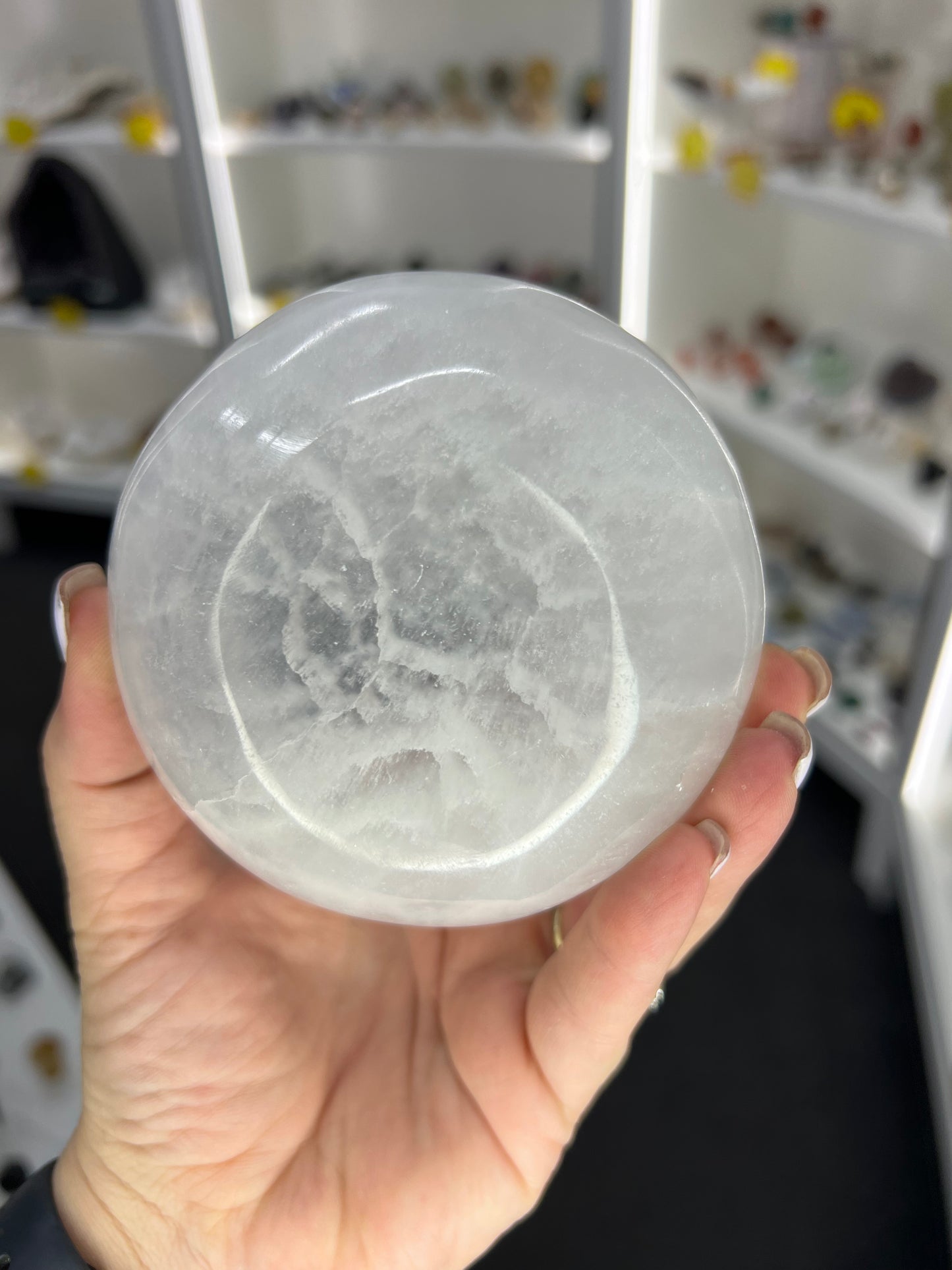 Selenite Bowl