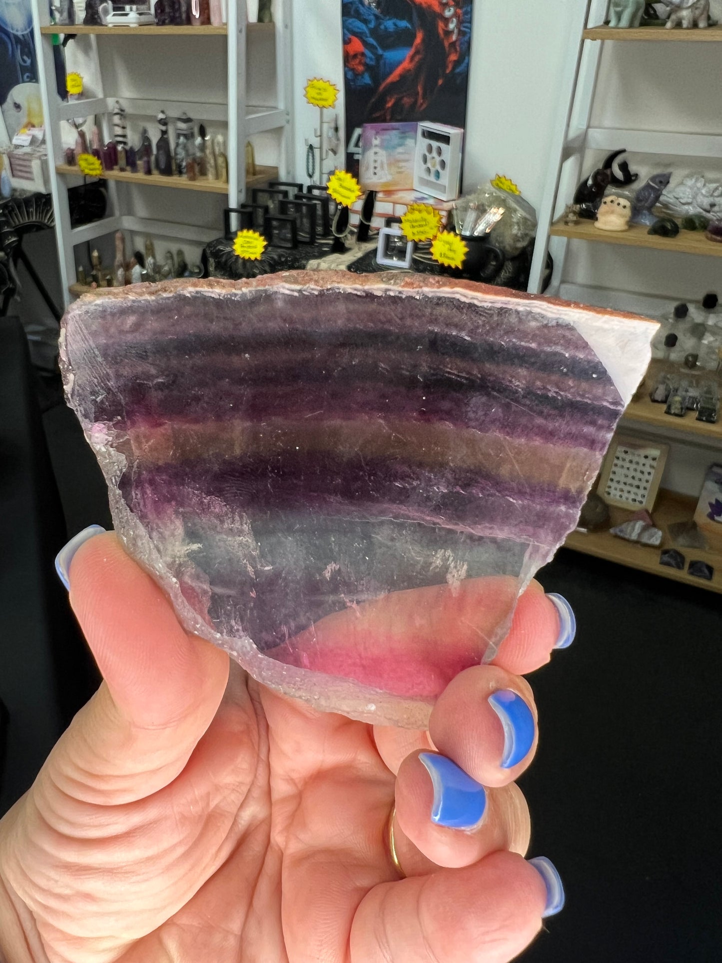 Fluorite Slice