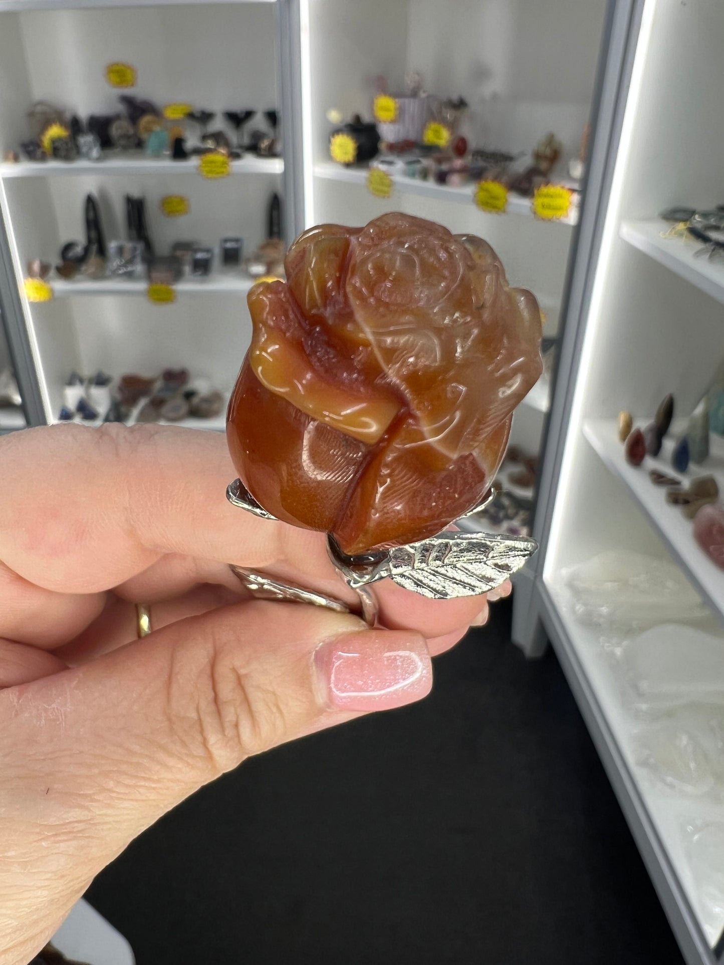 Carnelian Forever Rose