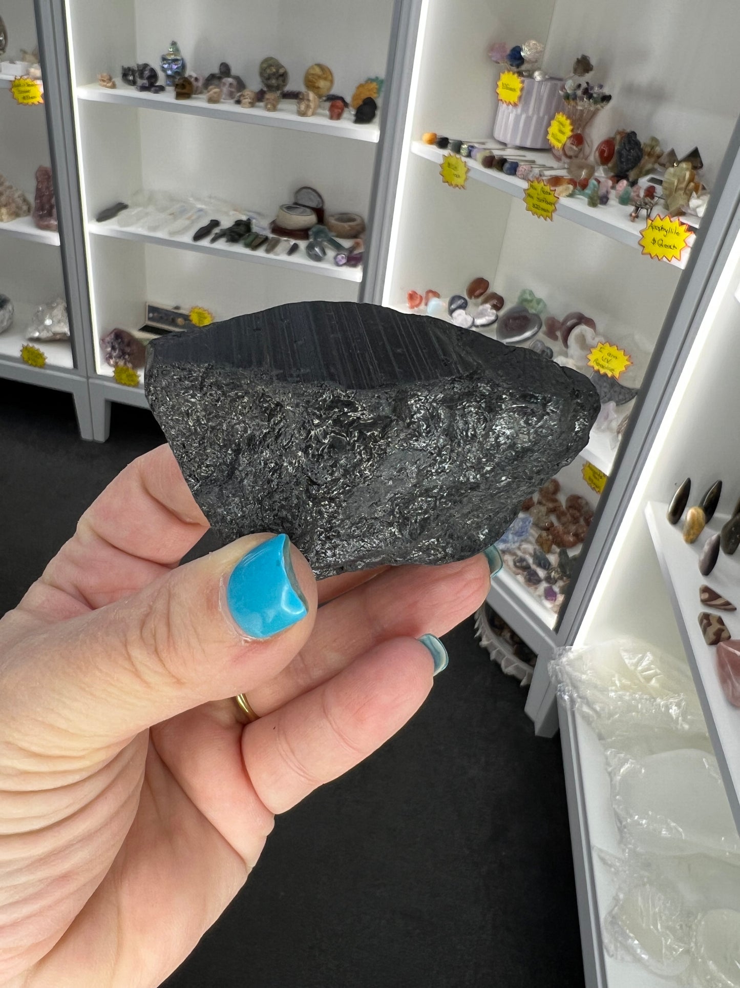 Black Tourmaline Raw Chunk