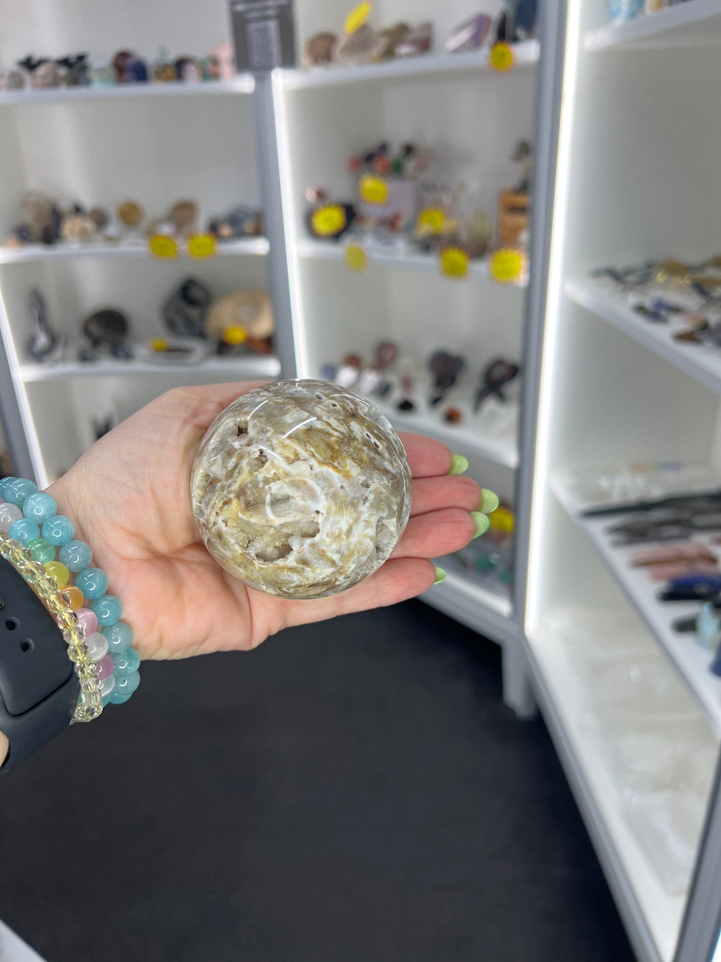 Sphalerite Sphere on Stand