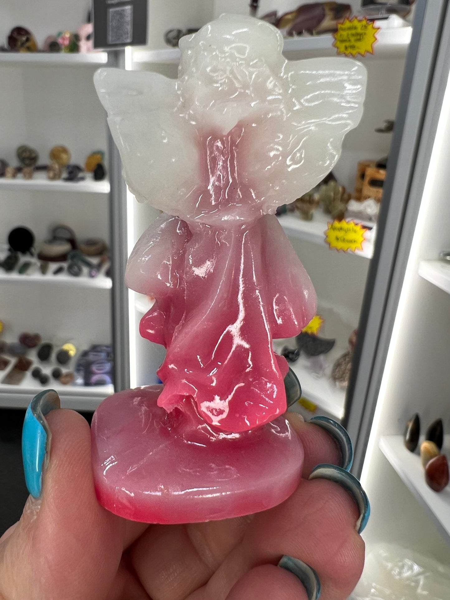 Luminous Praying Angel (Glow in the Dark / Man Made)