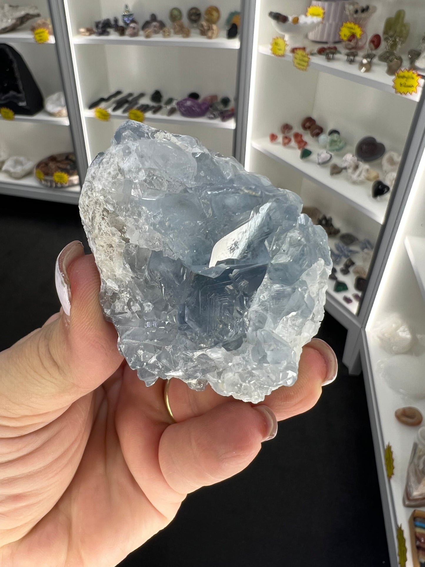 Celestite Cluster