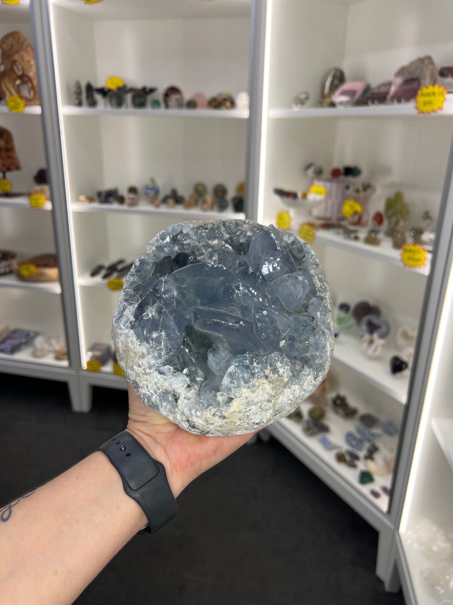 Celestite Cluster