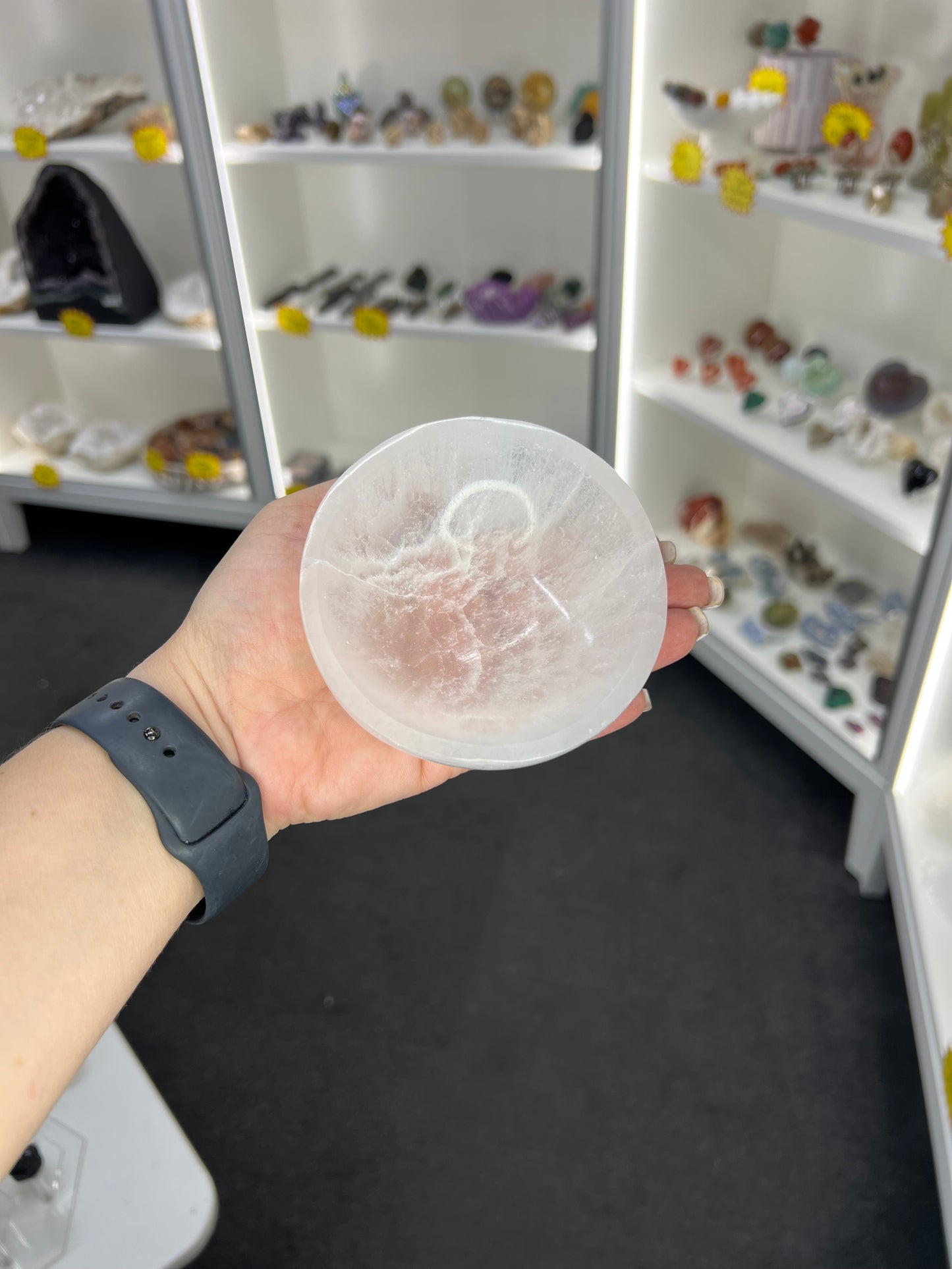 Selenite Bowl