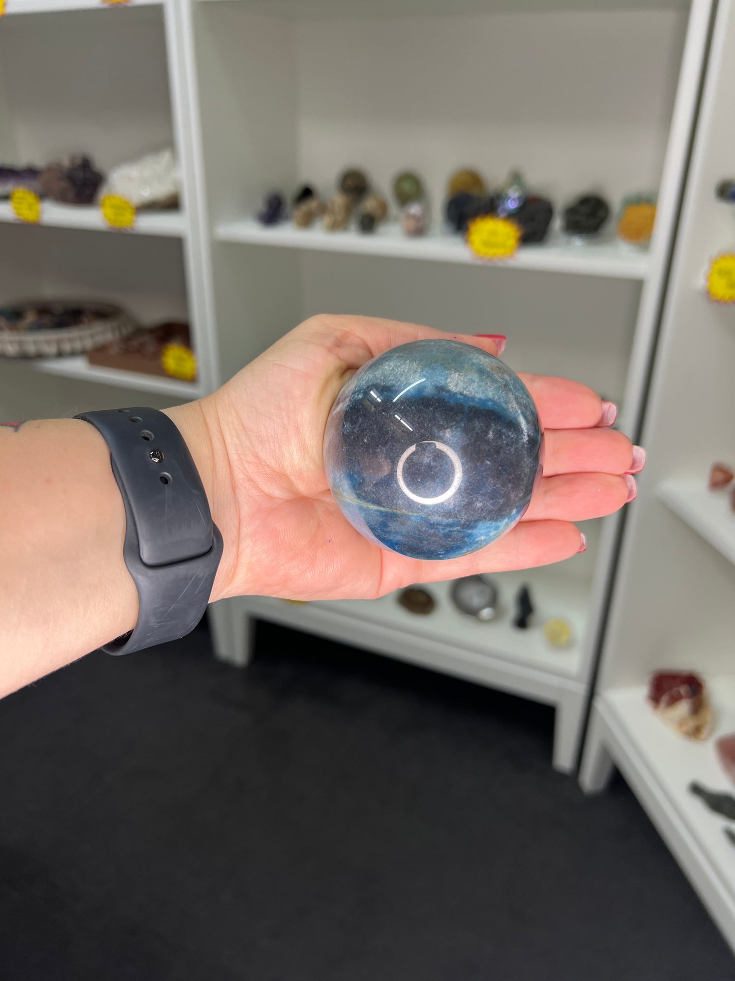Trolleite Sphere with Stand