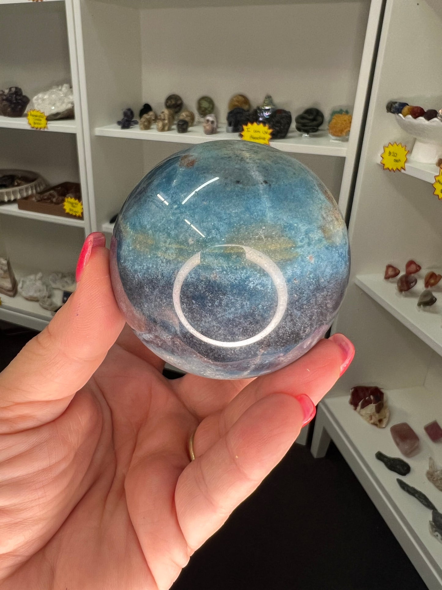 Trolleite Sphere with Stand