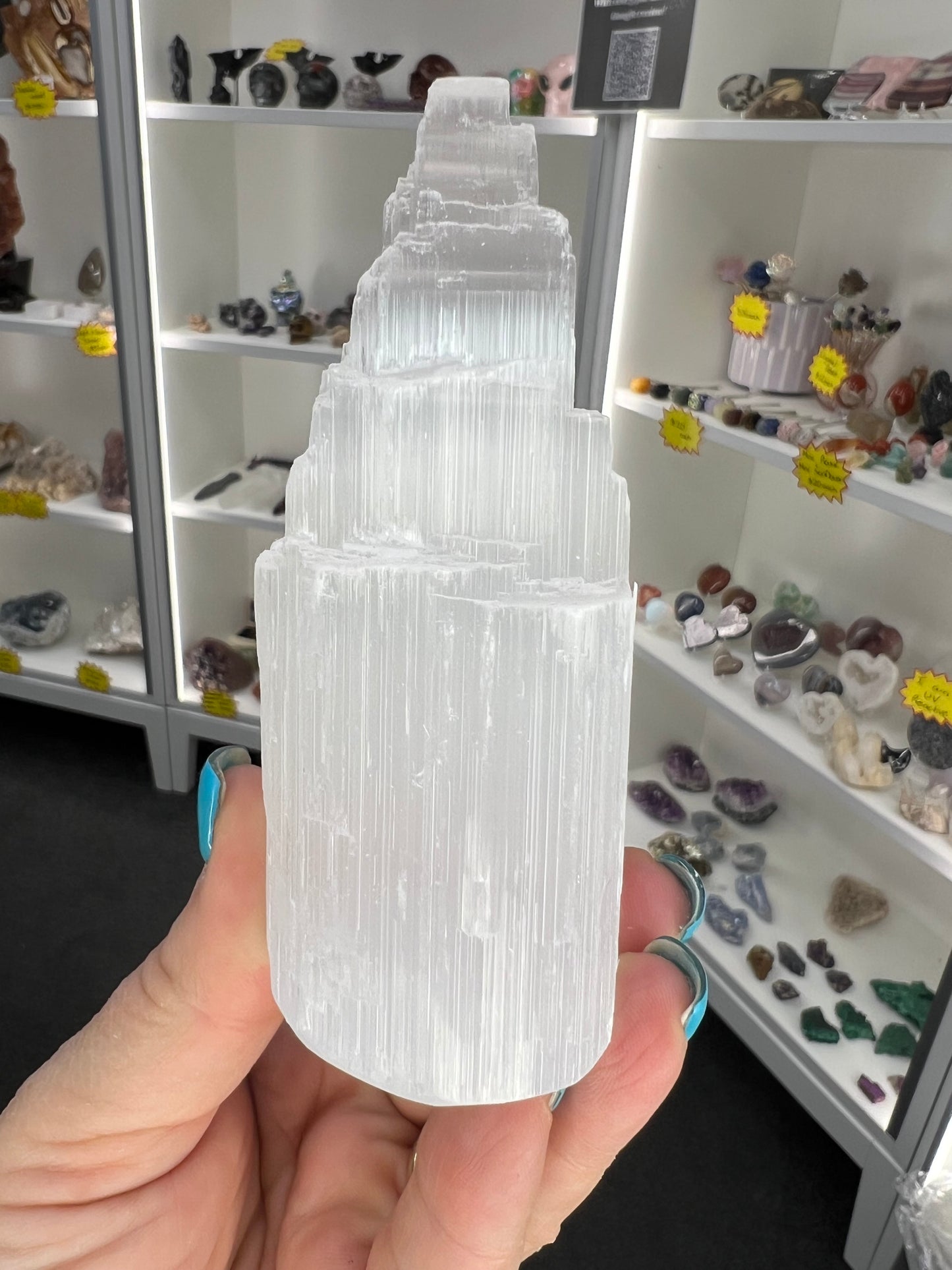 Selenite Twin Towers