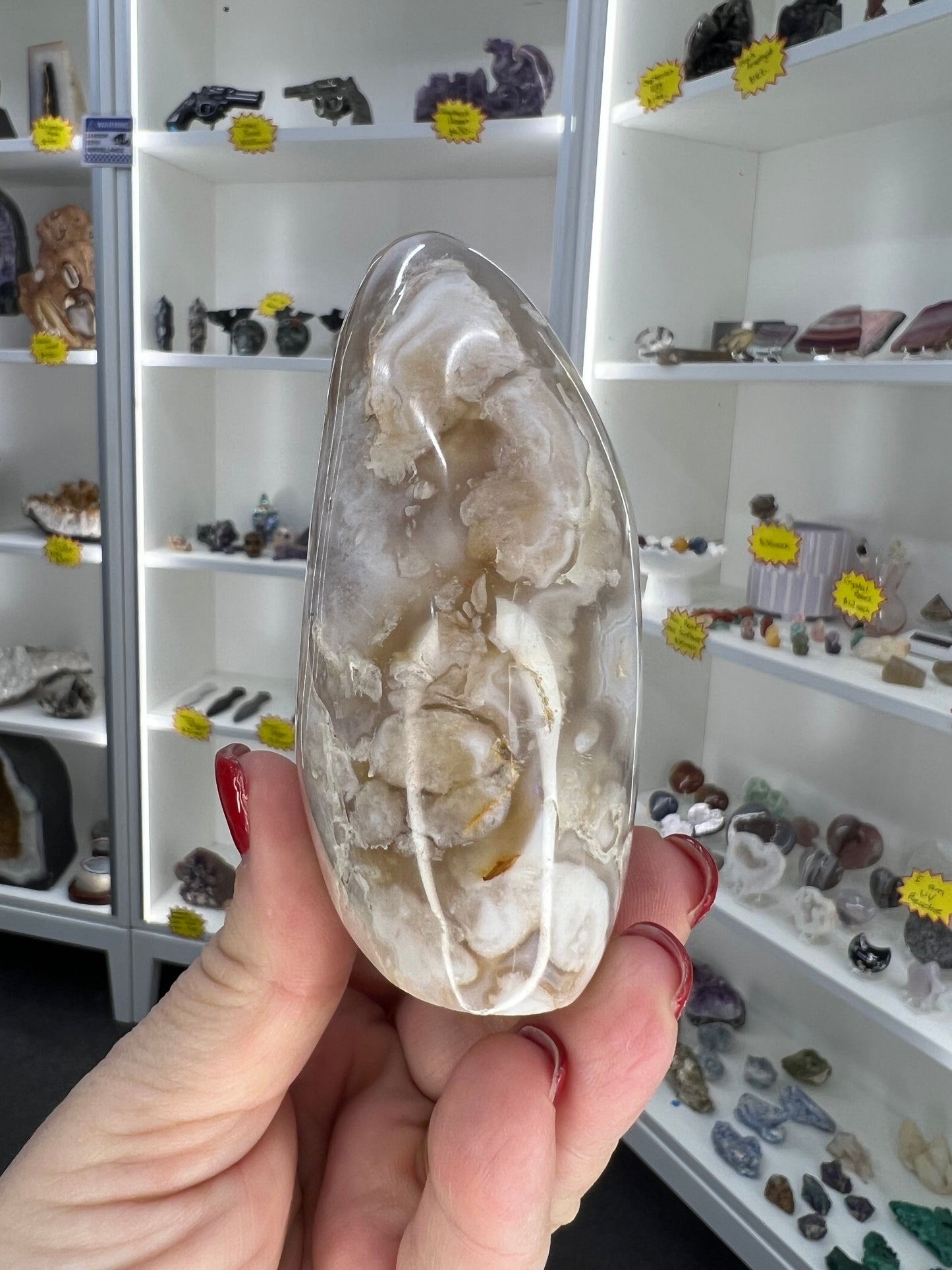 Flower Agate Freeform