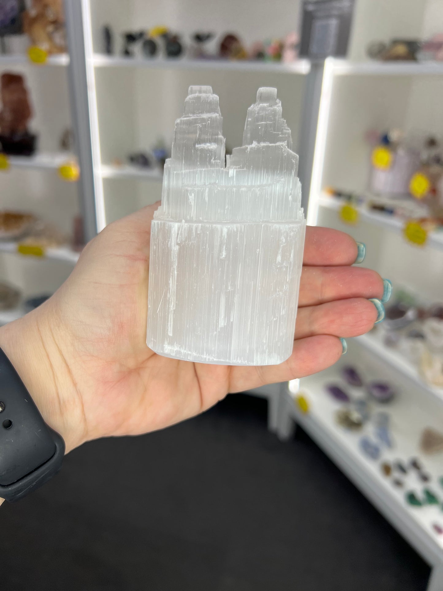 Selenite Twin Towers