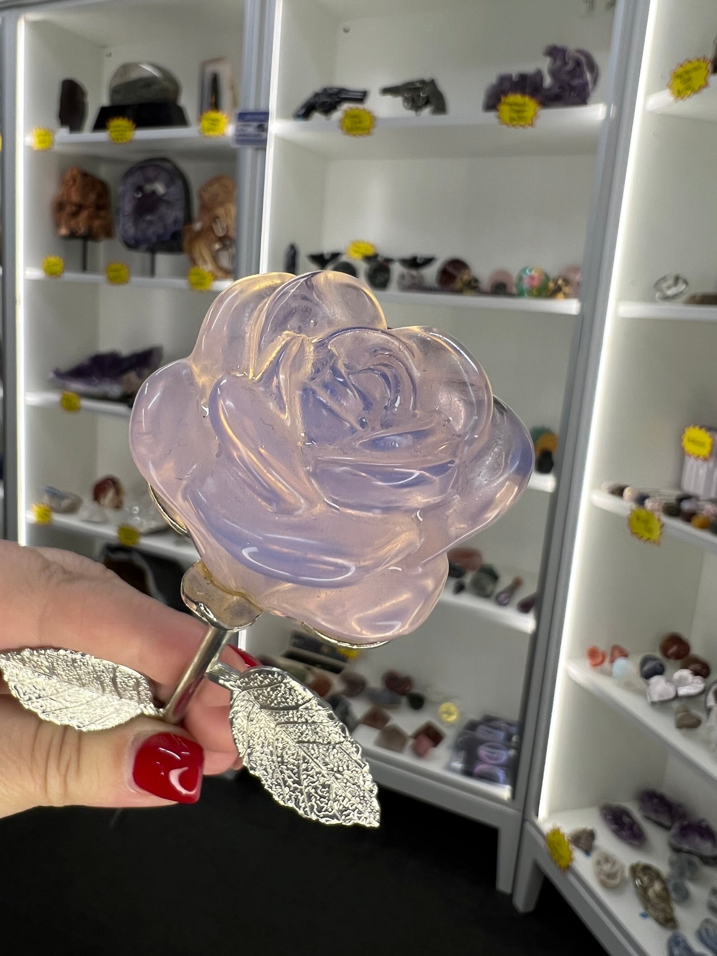 Pink Opalite Forever Rose