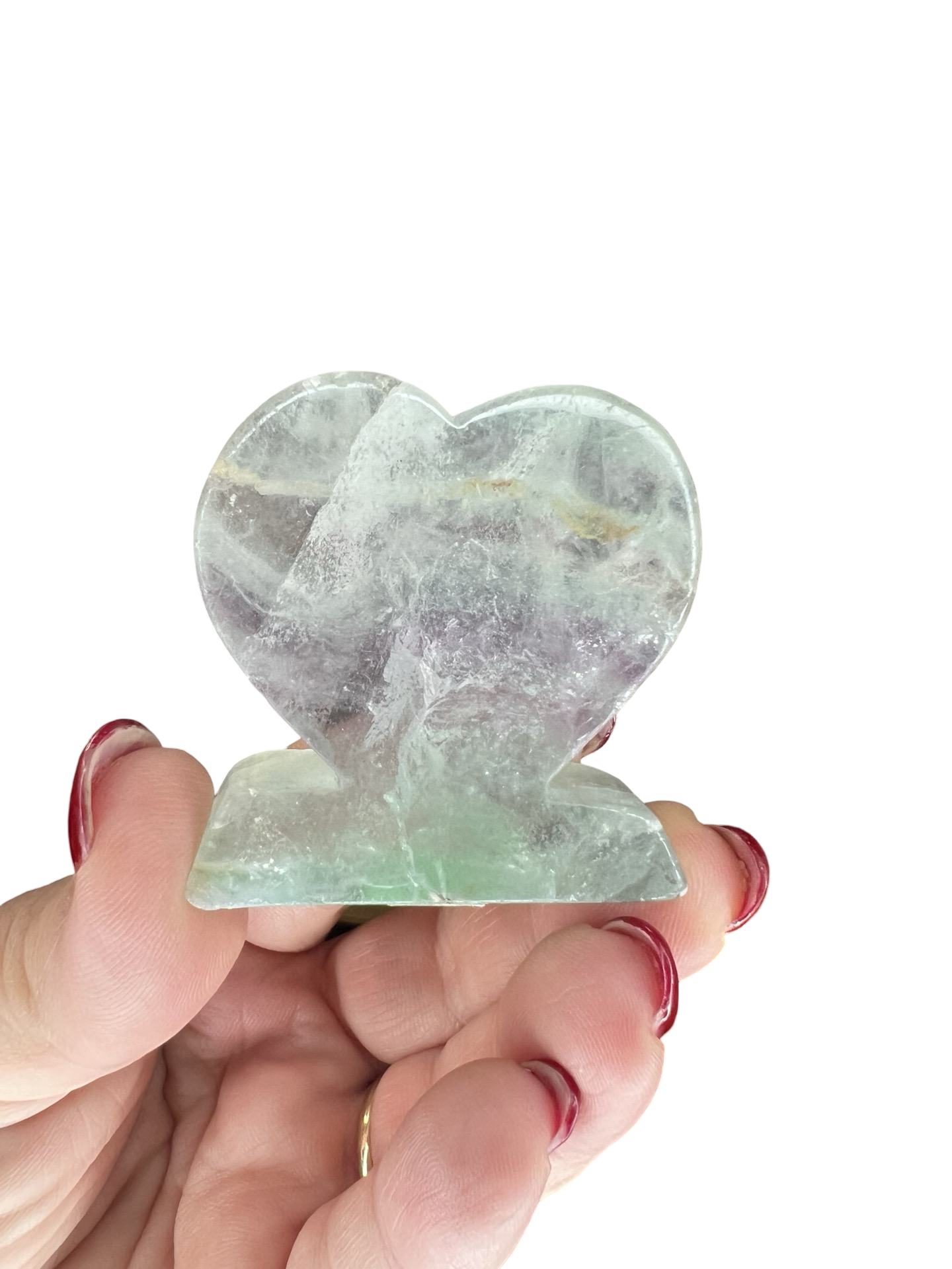 Fluorite Heart